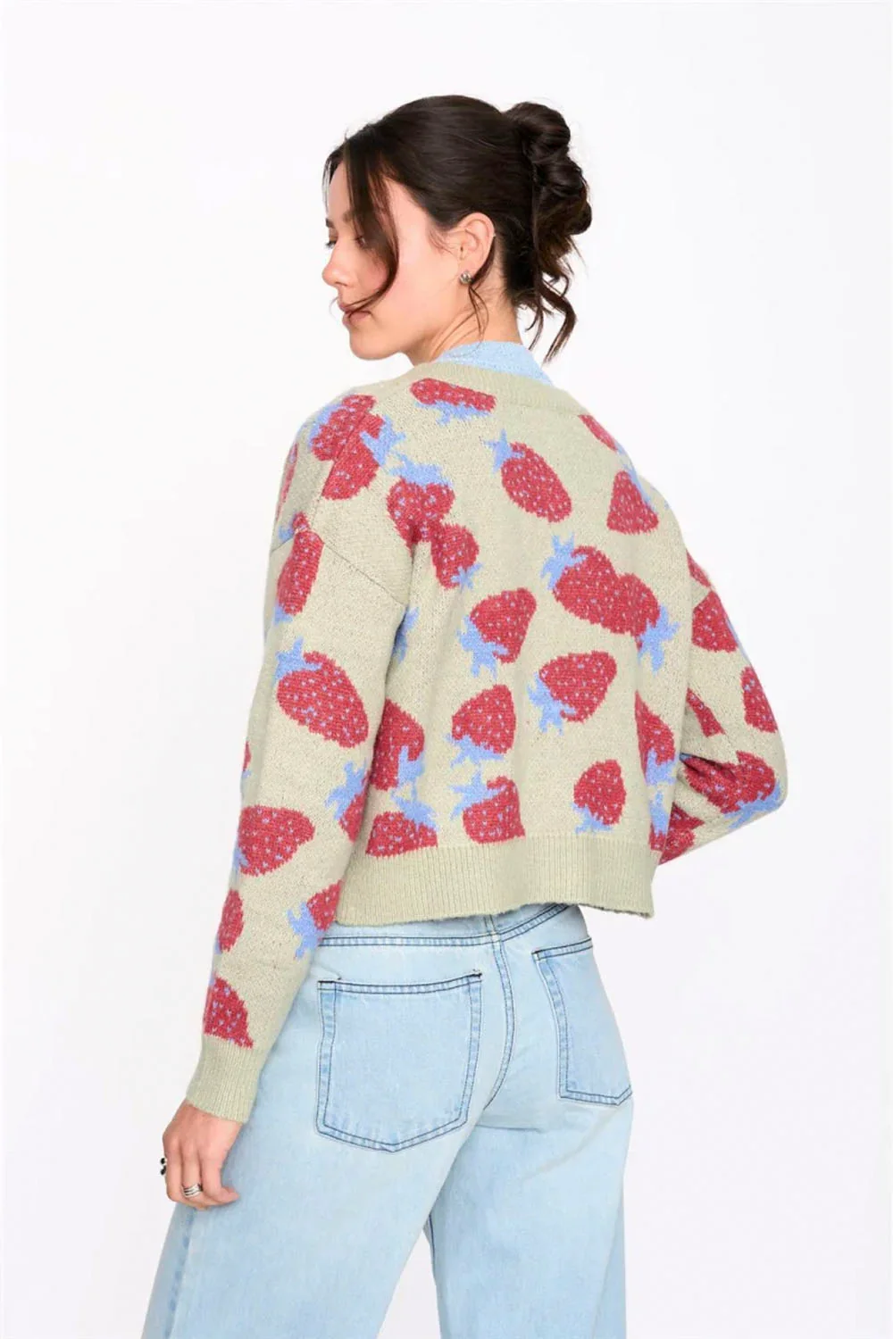 24COLOURS - STRAWBERRY CARDIGAN - Image 2
