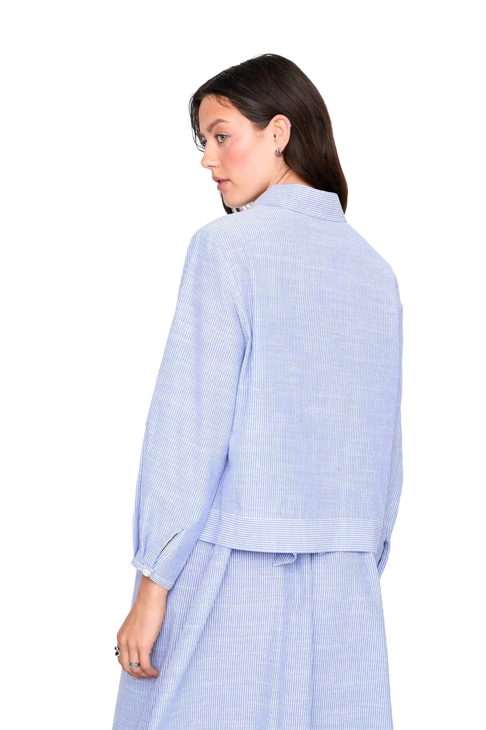 24COLOURS - STRIPED BLOUSE - Image 2