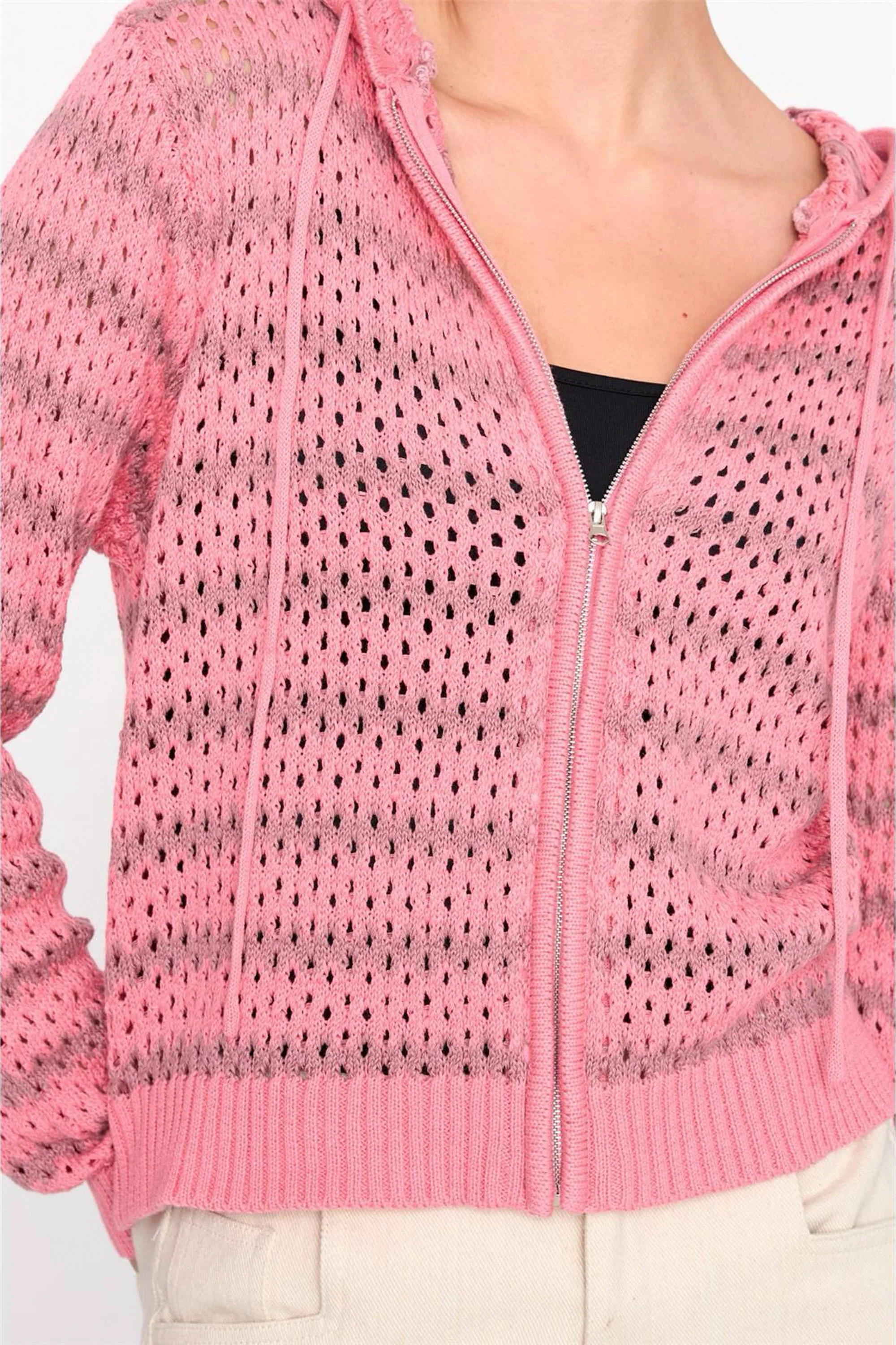 24COLOURS - STRIPED CARDIGAN - Image 3