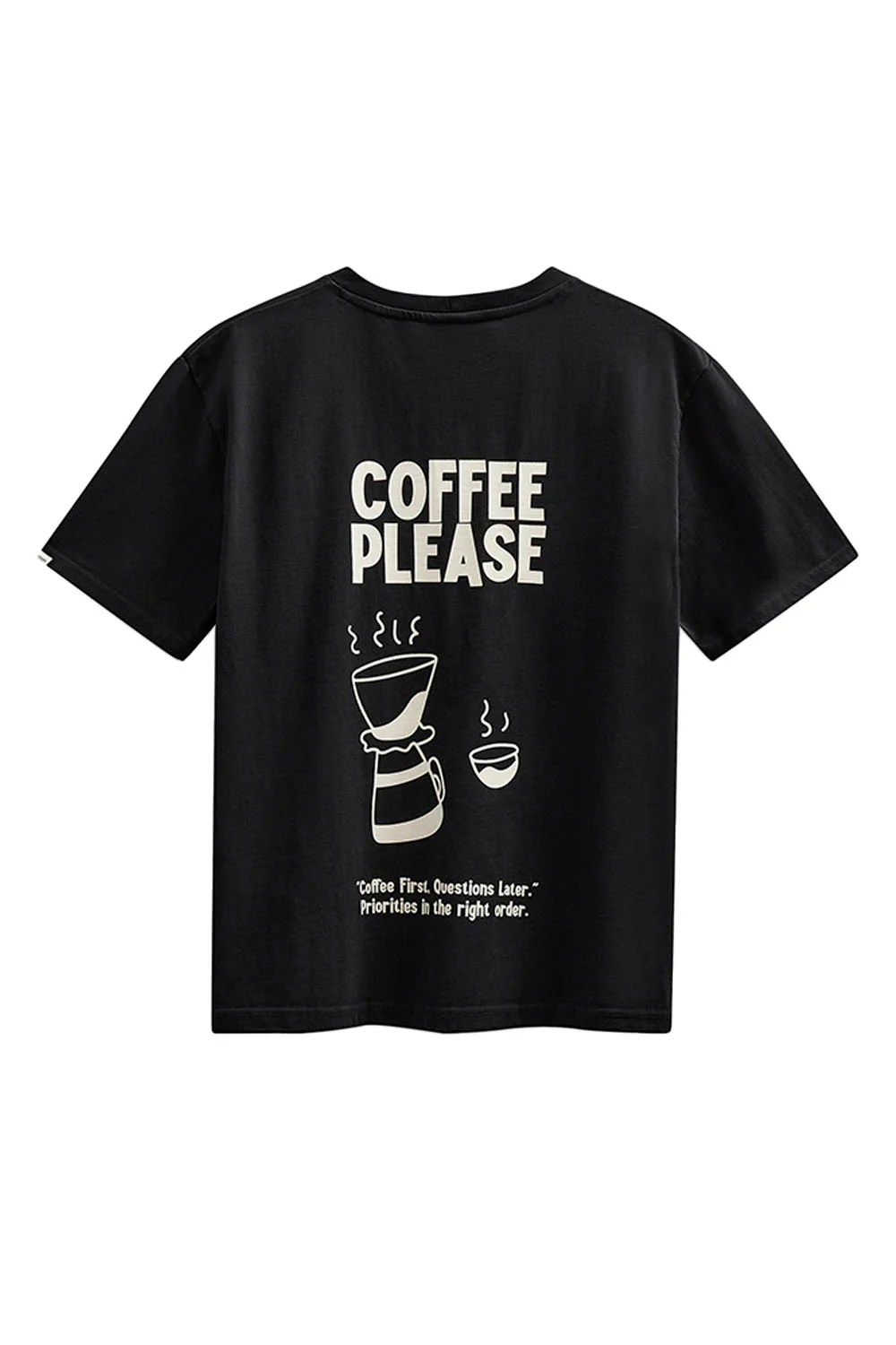 ANERKJENDT - AKVILLADS COFFEE PLEASE TEE