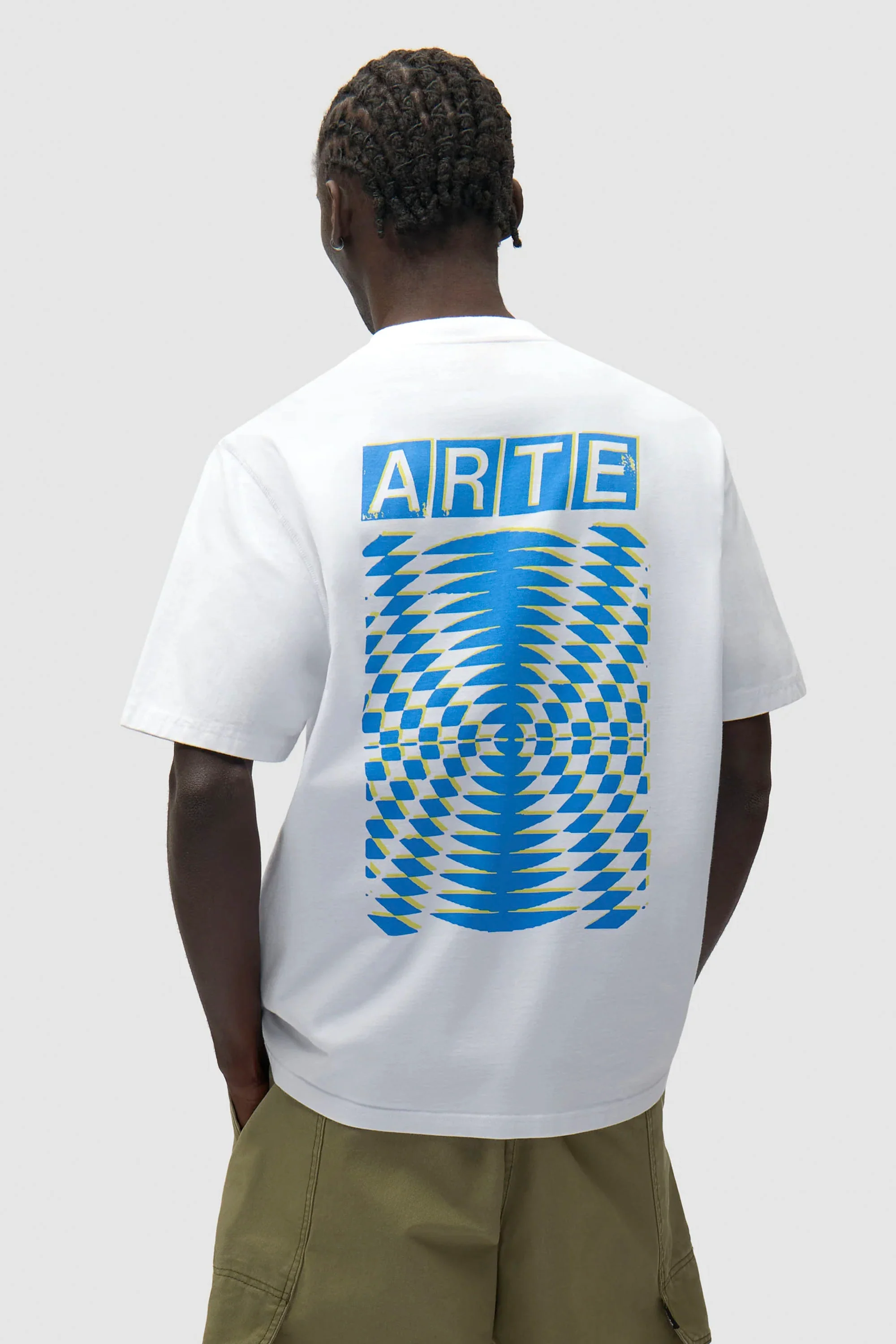ARTE - ABSTRACT BACK PRINT T-SHIRT - Image 2