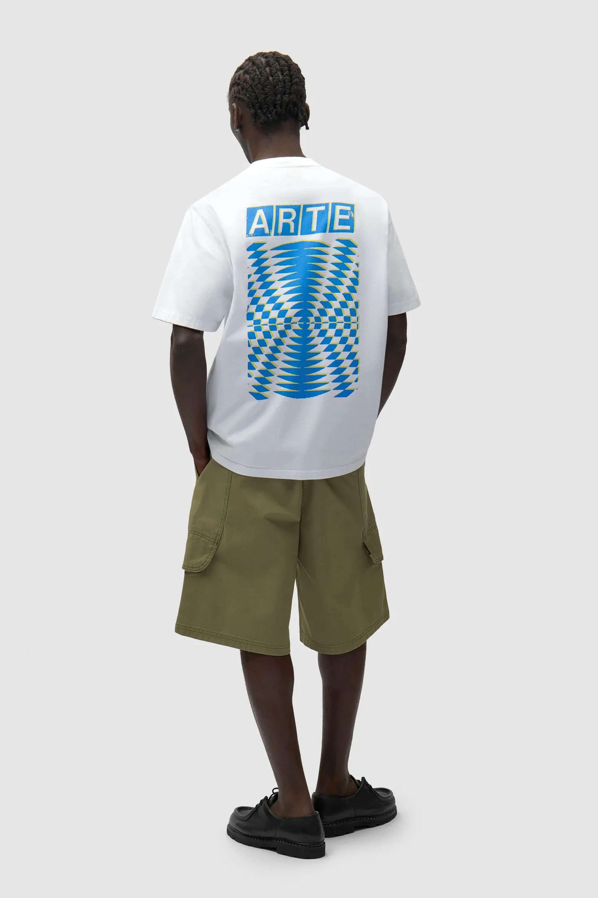 ARTE - ABSTRACT BACK PRINT T-SHIRT - Image 5