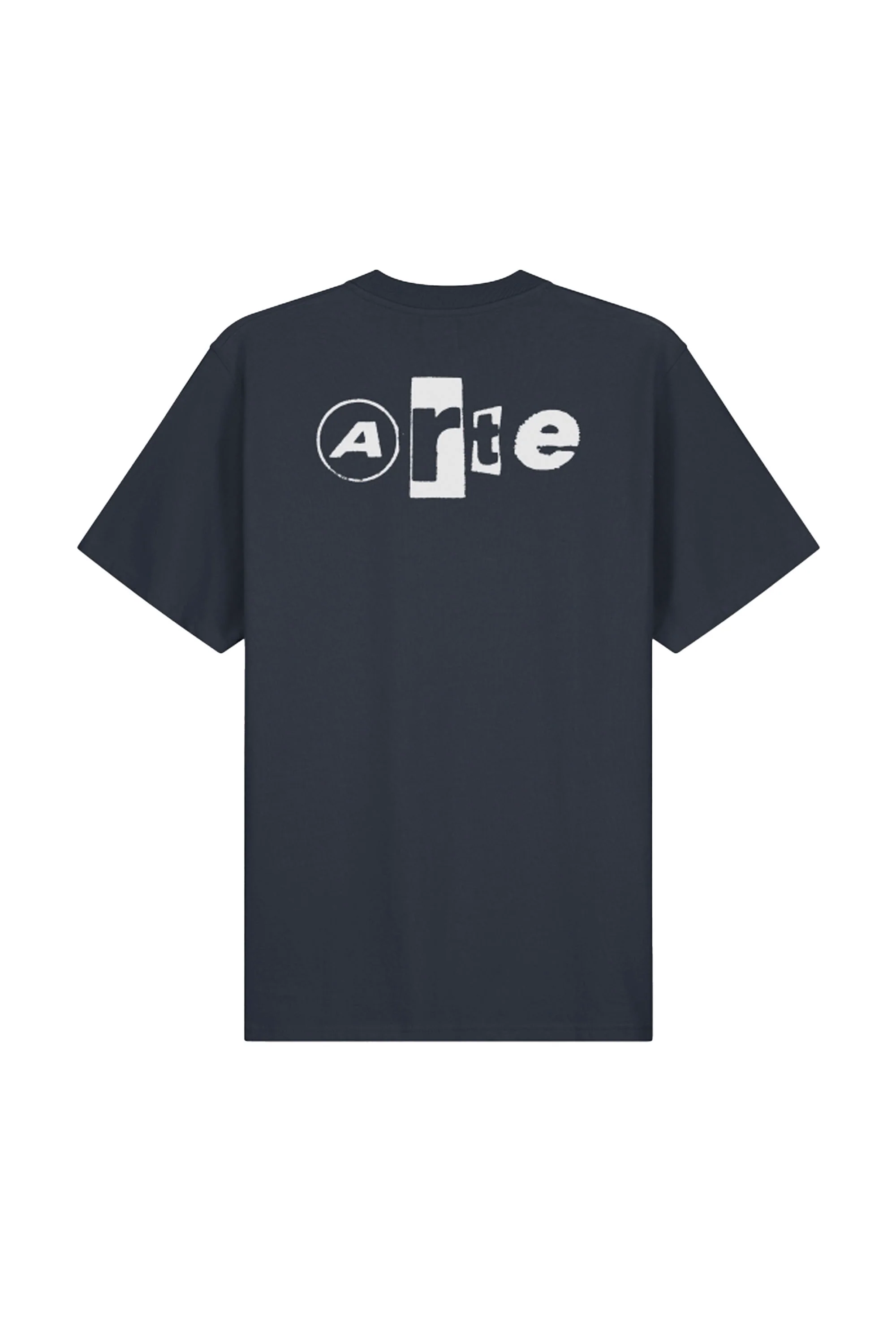 ARTE - BACK COLLGE T-SHIRT - NAVY