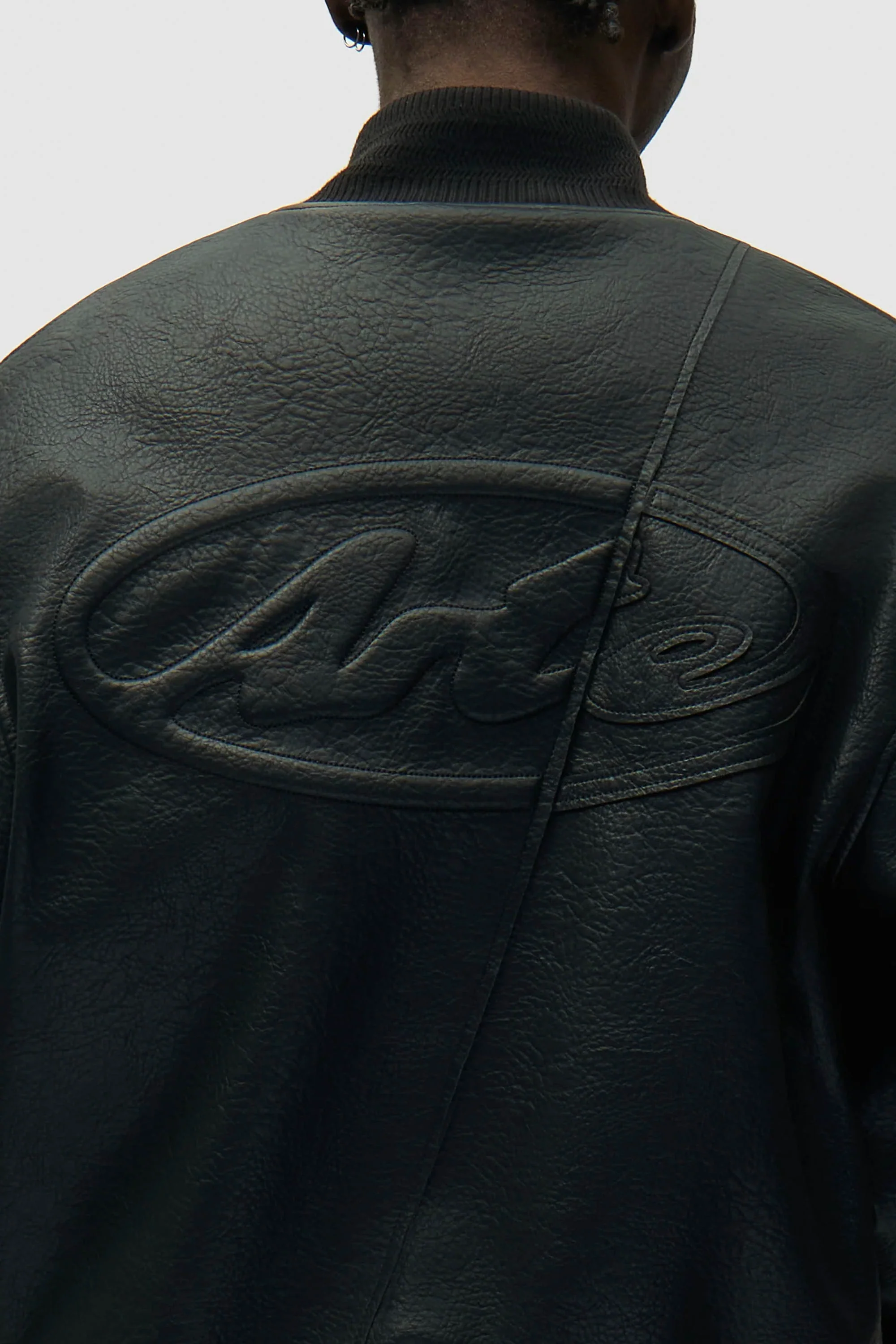 ARTE - LEATHER VARSITY JACKET - Image 5
