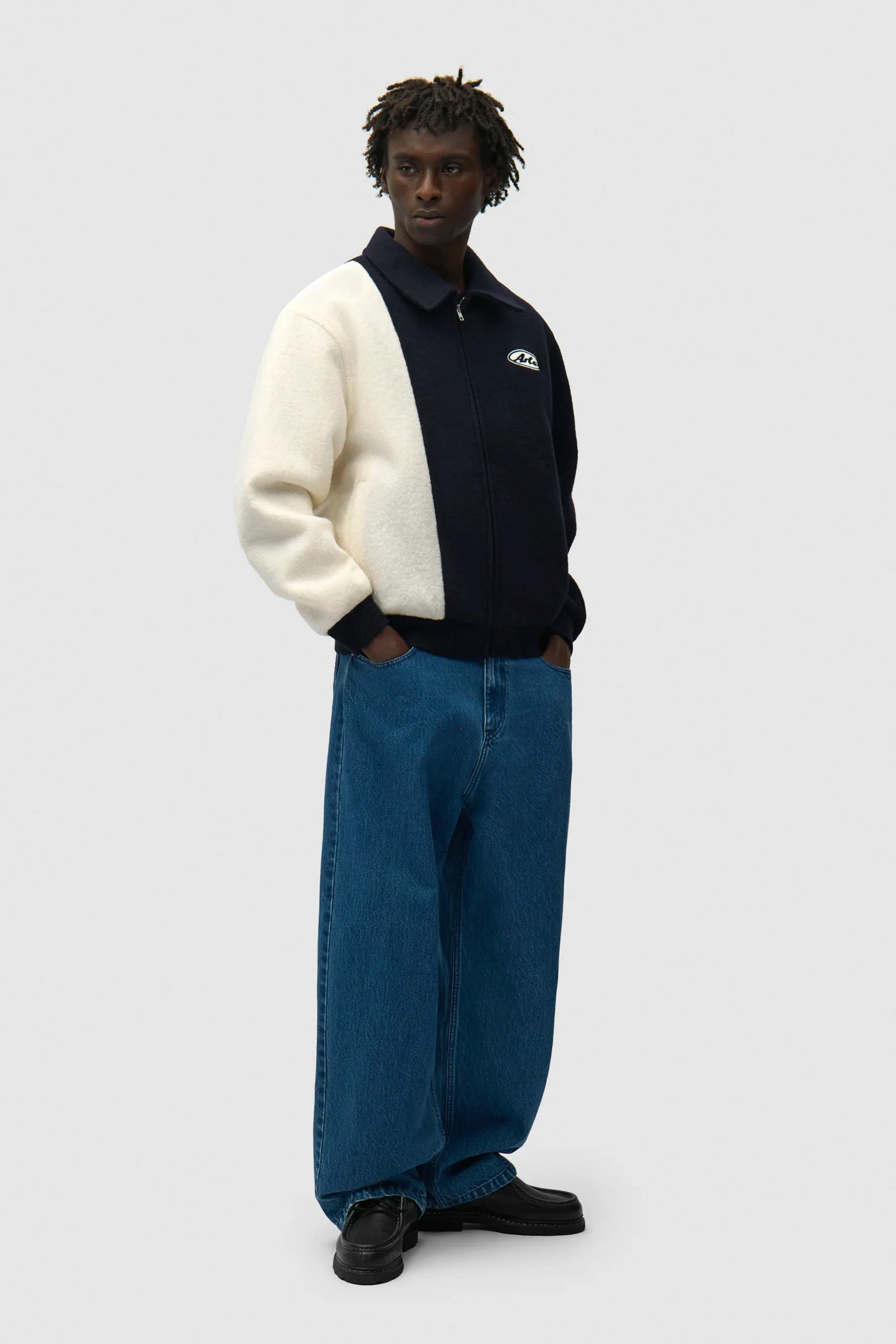 ARTE - WOOL VARSITY JACKET - Image 5