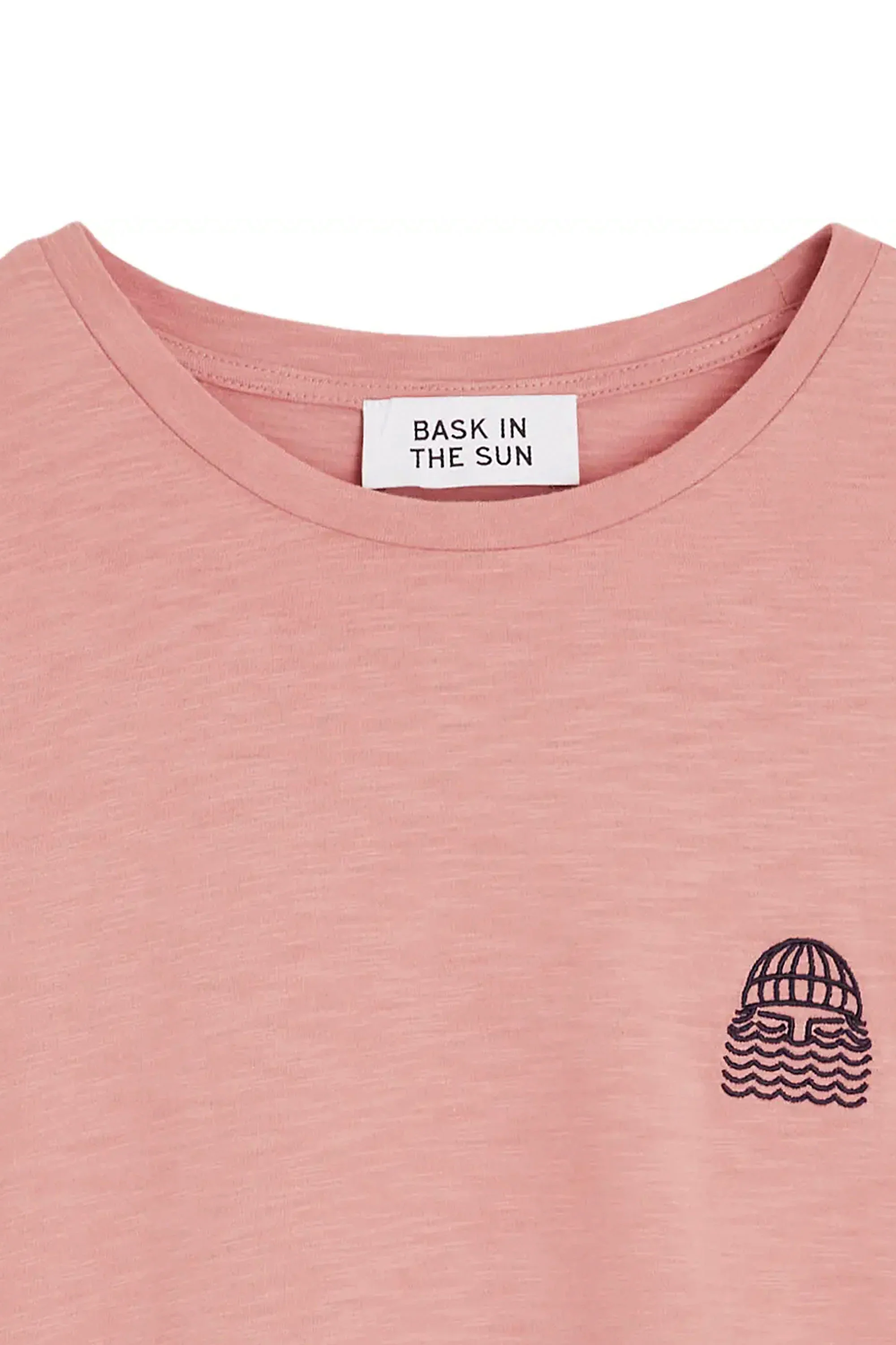 BASK IN THE SUN - MINI TO THE SEA TEE - FLAMINGO - Image 2