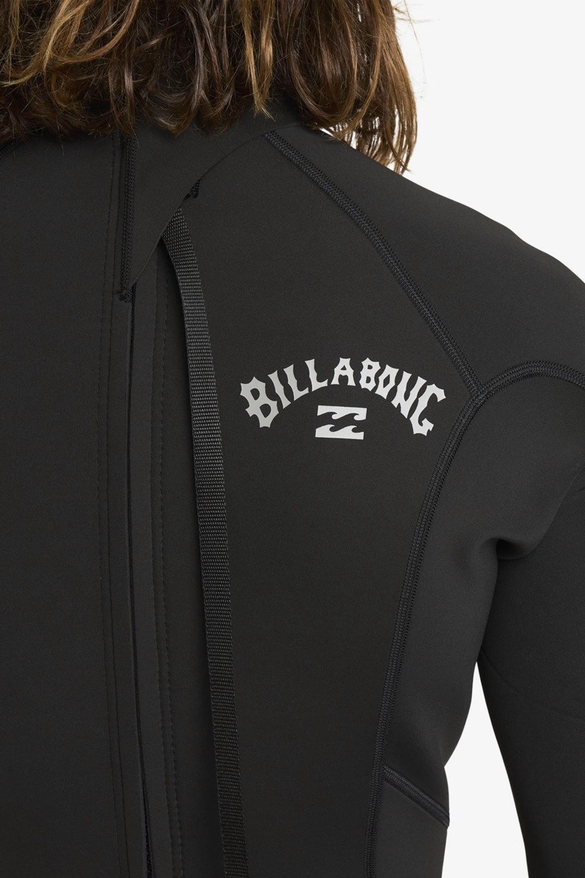 BILLABONG - ABSOLUTE - 3/2MM - BACK ZIP - BLACK - MAN - Image 5