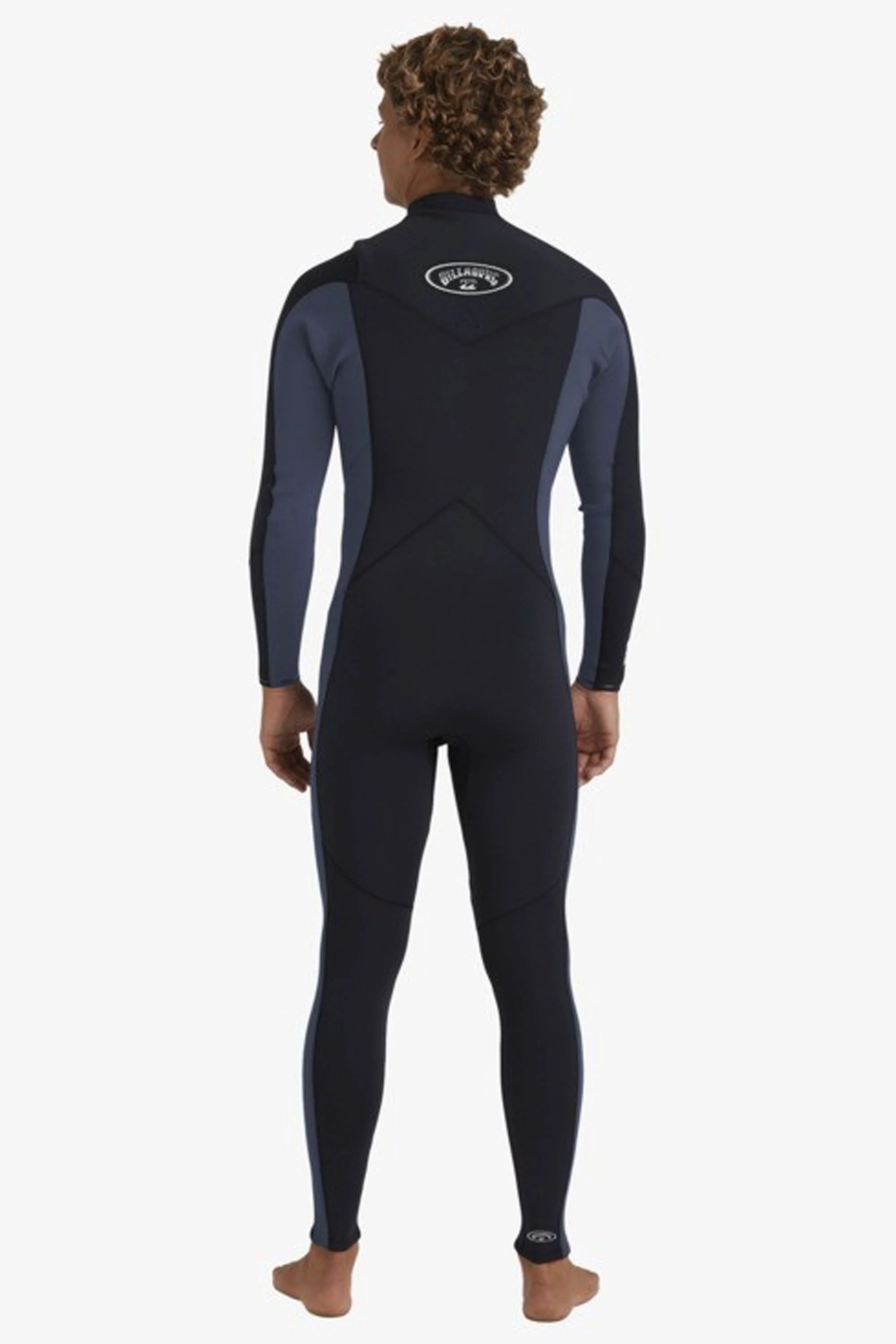 BILLABONG - ABSOLUTE NATURAL - 4/3mm - Chest zip - BLUE COMBO - MAN - Image 2