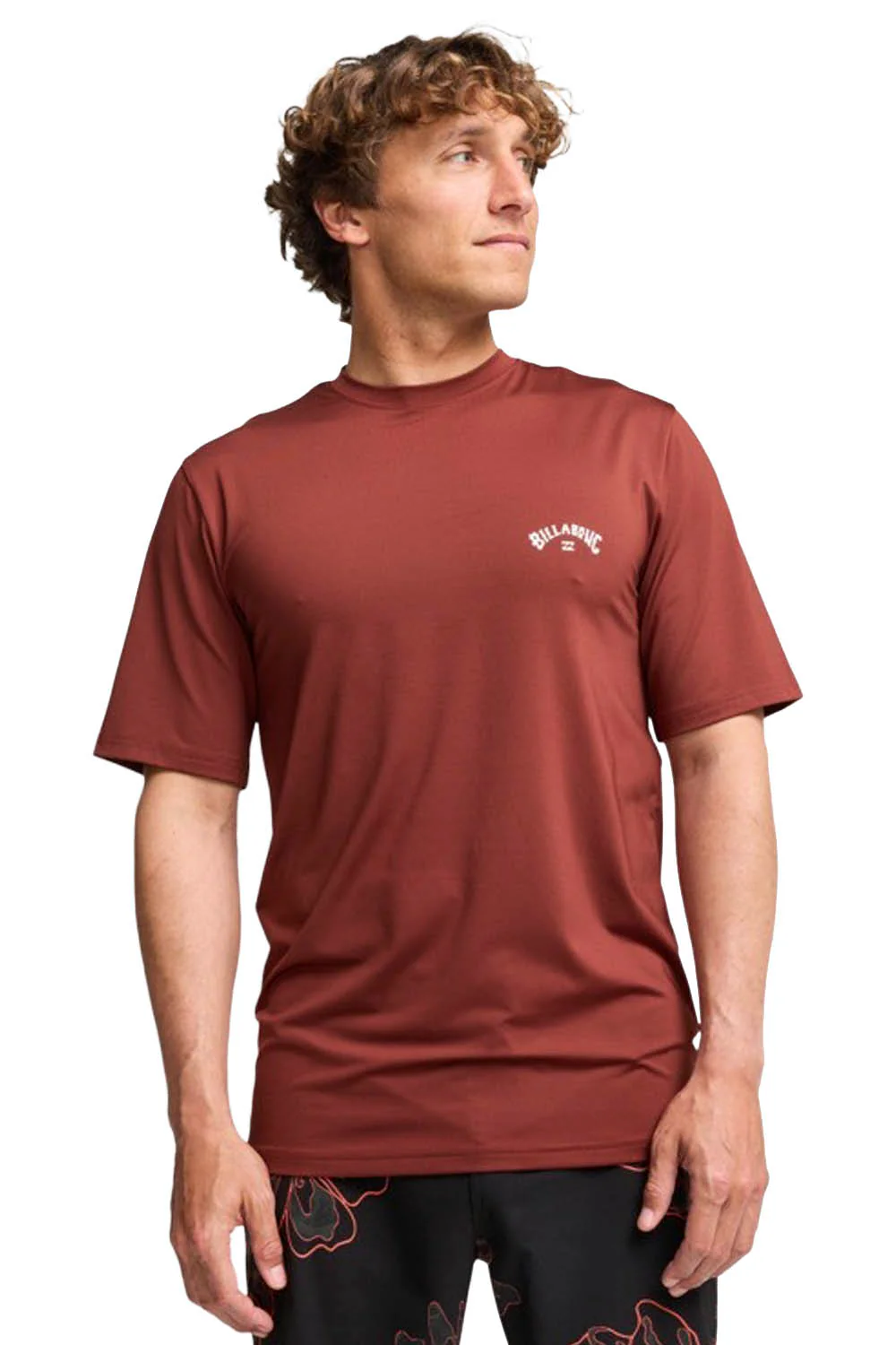 BILLABONG - ARCH WAVE - SHORT SLEEVE - BURNT RED - MAN
