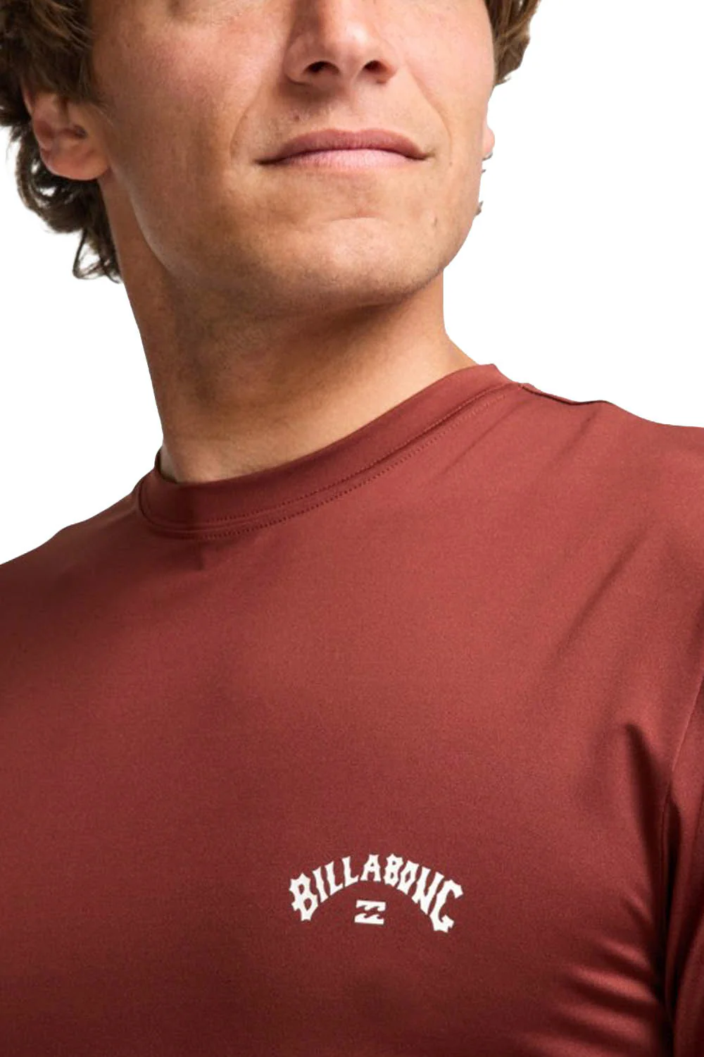 BILLABONG - ARCH WAVE - SHORT SLEEVE - BURNT RED - MAN - Image 4