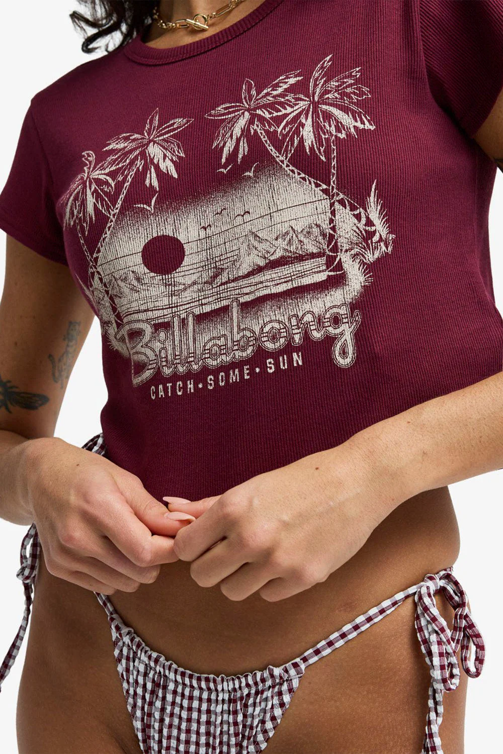 BILLABONG - CATCH SOME SUN TEE - Image 4
