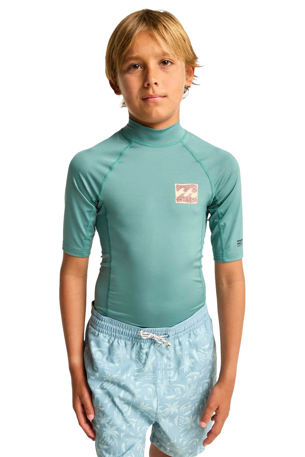 BILLABONG - RE ISSUE - SHORT SLEEVE - SEA GREEN - JUNIOR