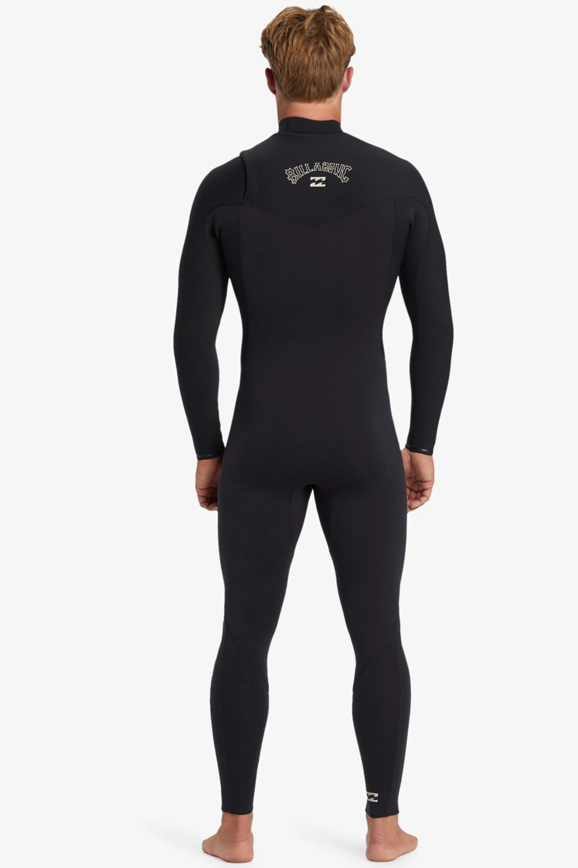 BILLABONG - REVOLUTION NATURAL - 4/3mm - Chest zip - BLACK - MAN - Image 2