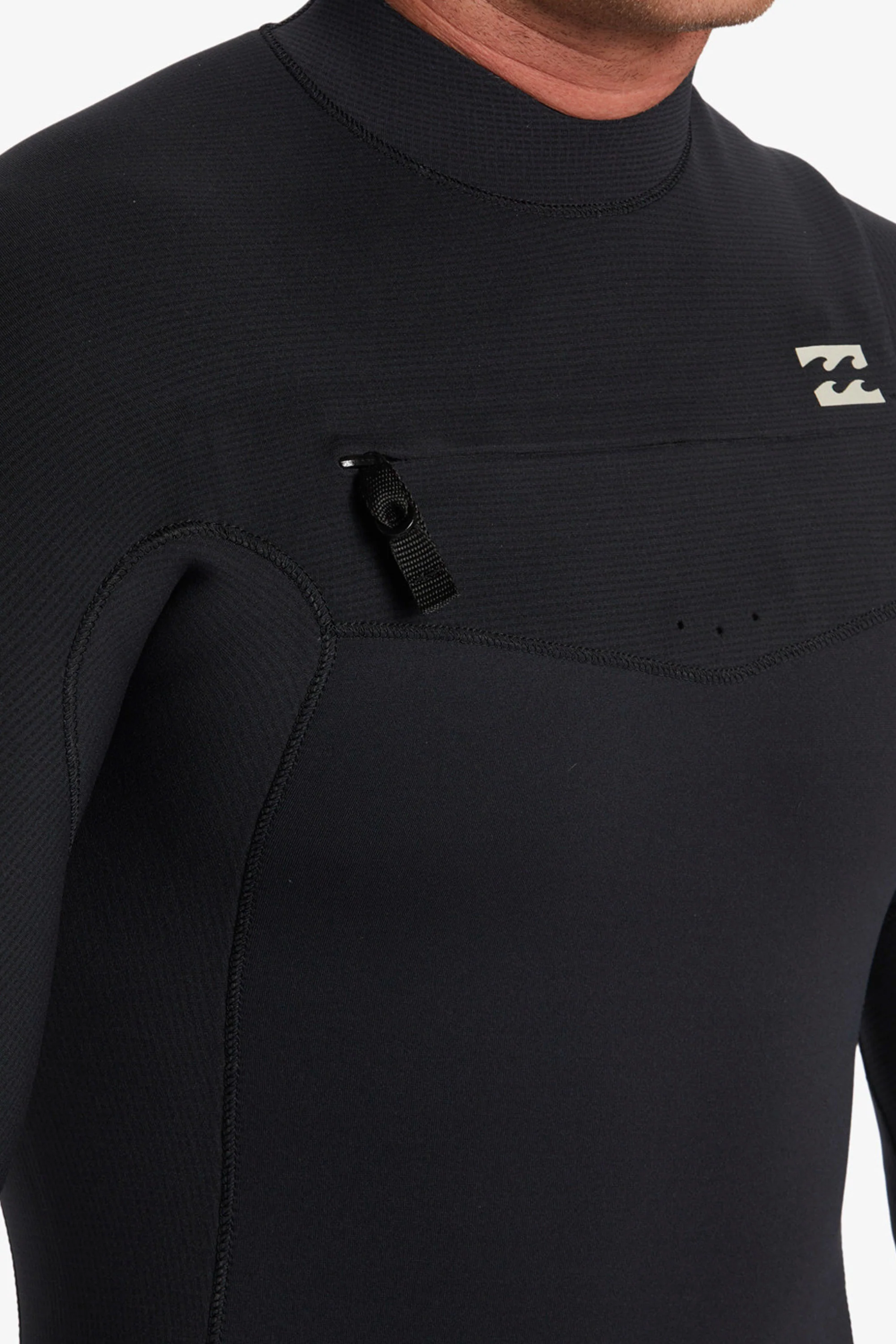 BILLABONG - REVOLUTION NATURAL - 4/3mm - Chest zip - BLACK - MAN - Image 6
