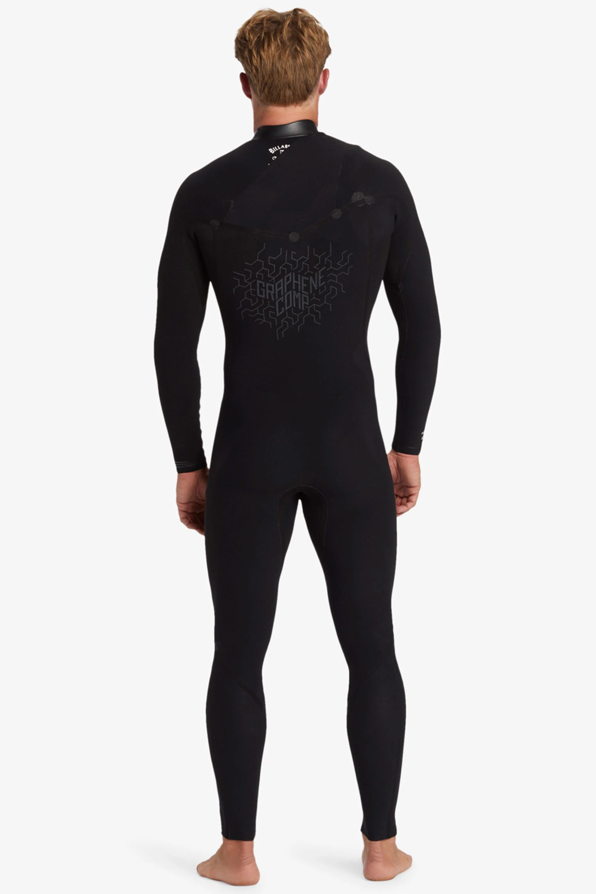 BILLABONG - REVOLUTION NATURAL - 4/3mm - Chest zip - BLACK - MAN - Image 8
