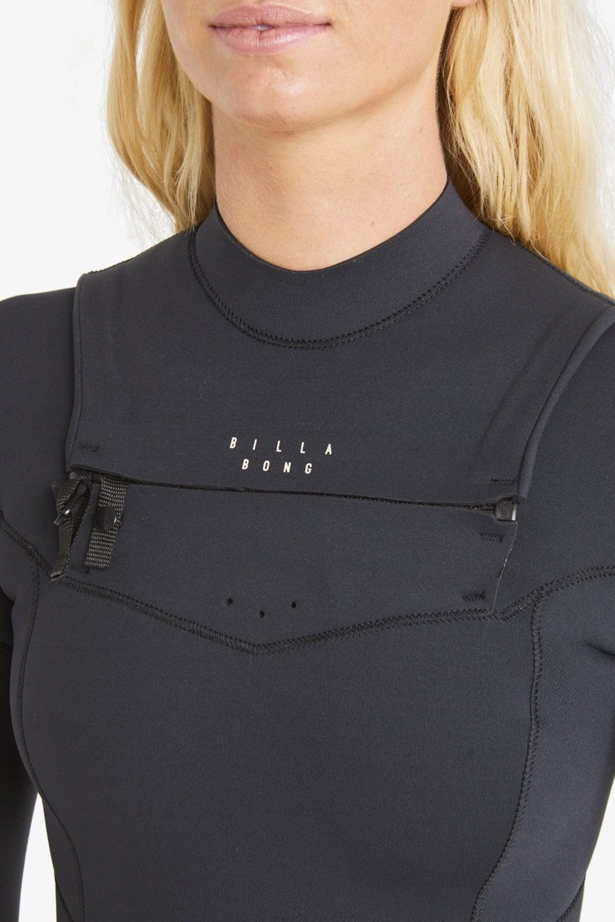 BILLABONG - SALTY DAYZ - 5/4mm - Chest zip - BLACK - WOMAN - Image 4