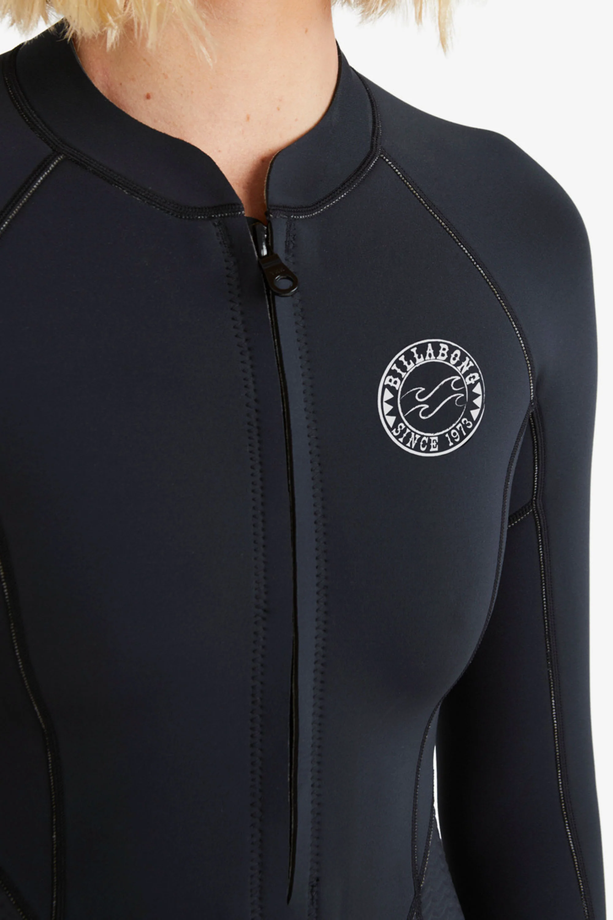 BILLABONG - SALTY DAYZ NATURAL - 2/2MM - FRONT ZIP - BLACK - WOMAN - Image 4