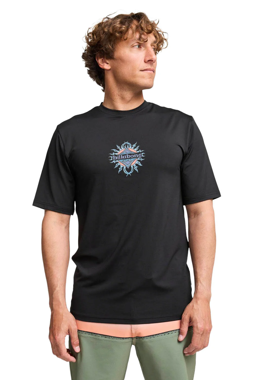 BILLABONG - SOLAR FLARE - SHORT SLEEVE - BLACK - MAN