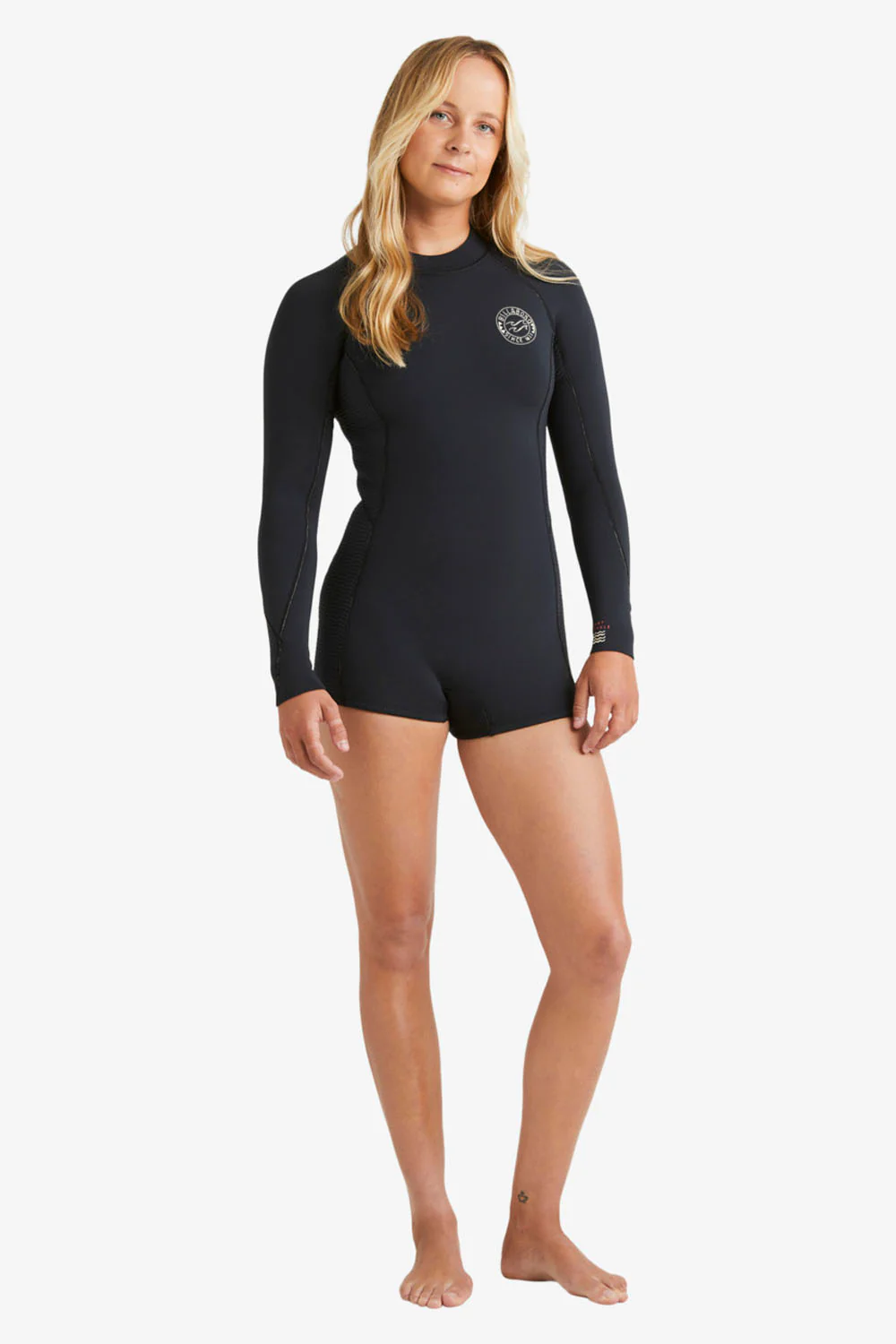 BILLABONG - SPRING FEVER NATURAL - 2/2MM - BACK ZIP - BLACK - WOMAN - Image 4