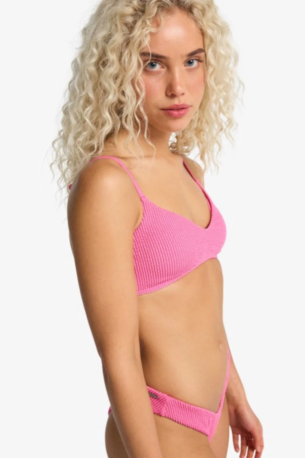 BILLABONG - SUMMER HI V BRALETTE TOP - GUAVA - Image 3