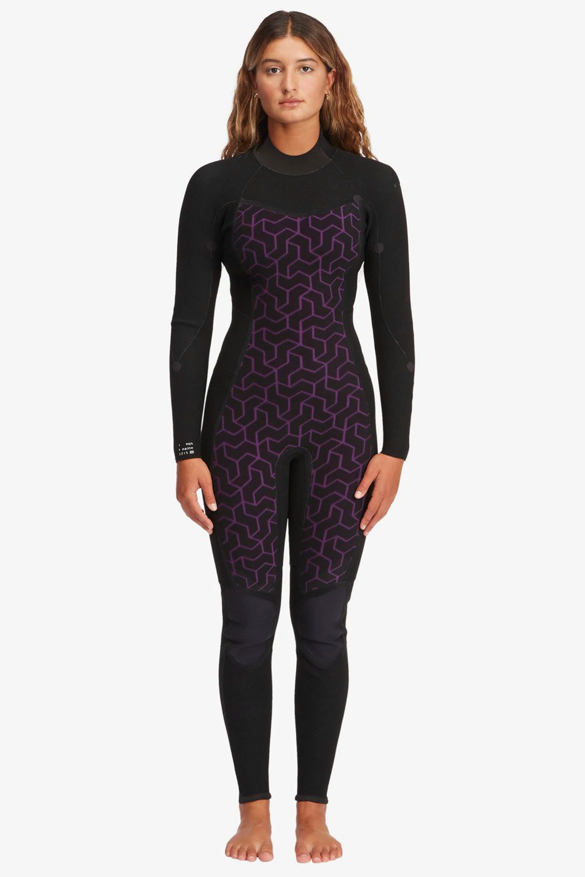 BILLABONG - SYNERGY - 3/2mm - Back Zip - WILD BLACK - WOMAN - Image 5