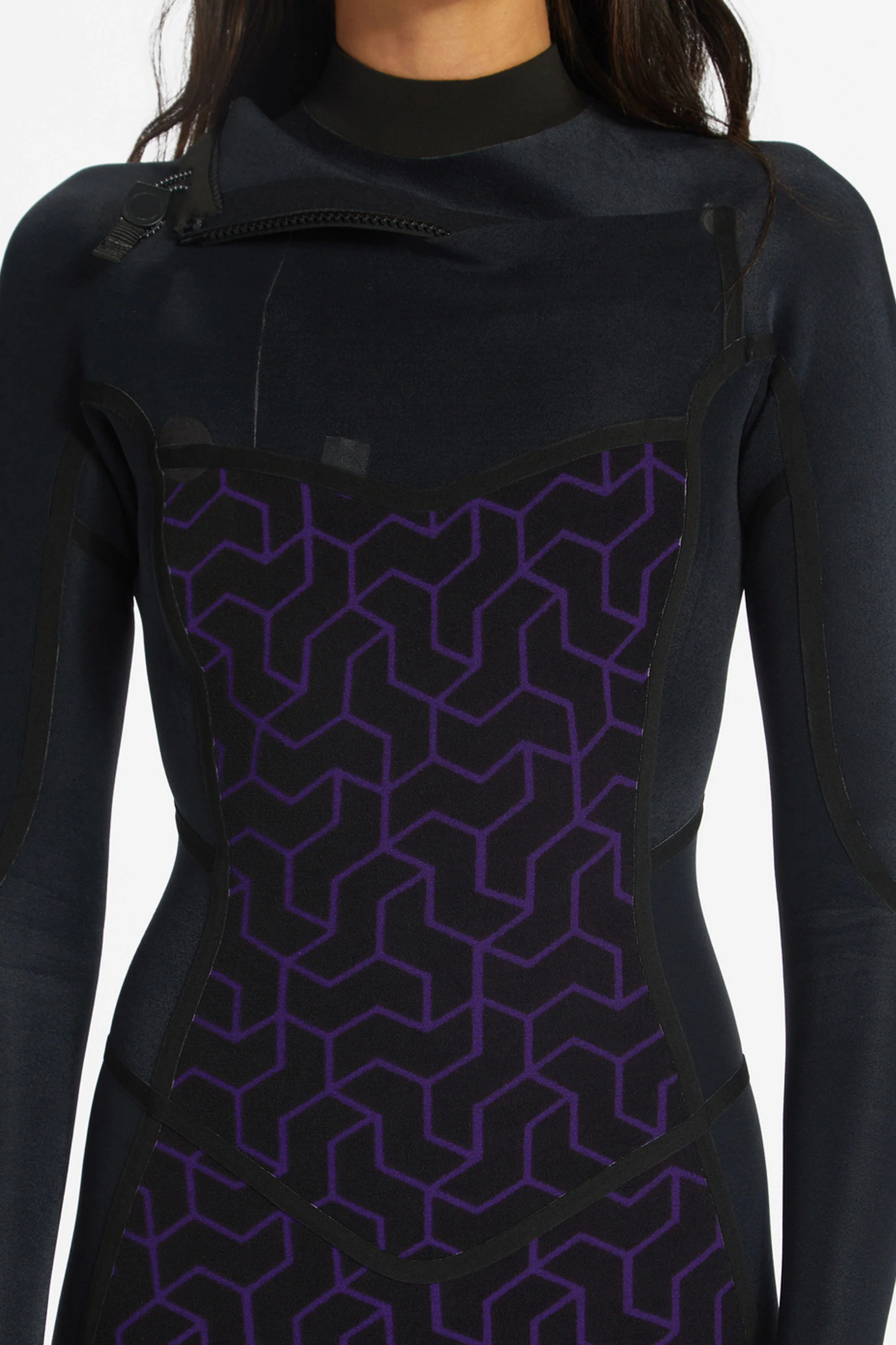 BILLABONG - SYNERGY - 4/3MM - Chest zip - WILD BLACK - WOMAN - Image 7