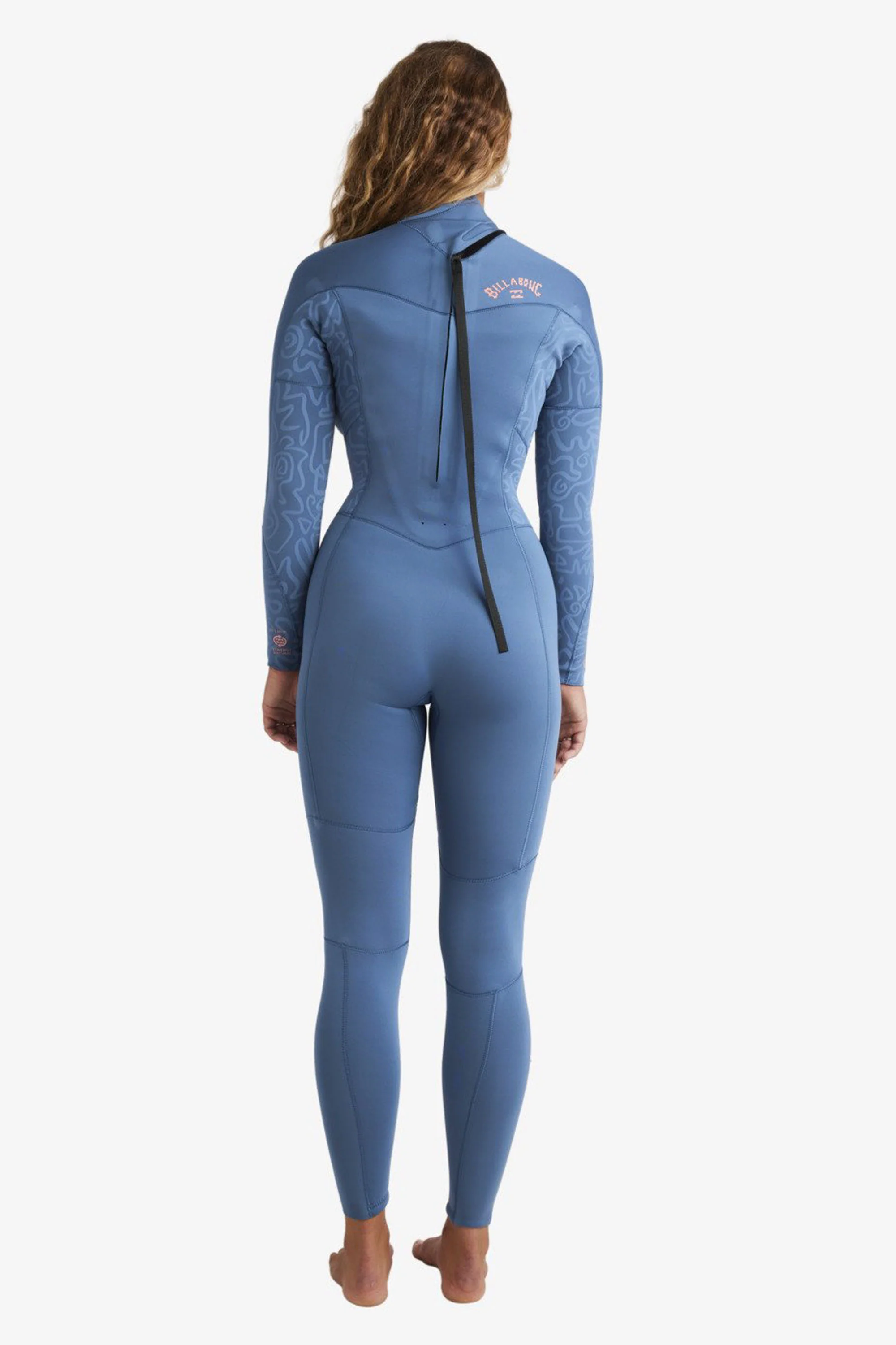 BILLABONG - SYNERGY NATURAL - 3/2MM - Back zip - TIDAL BLUE - WOMAN - Image 2