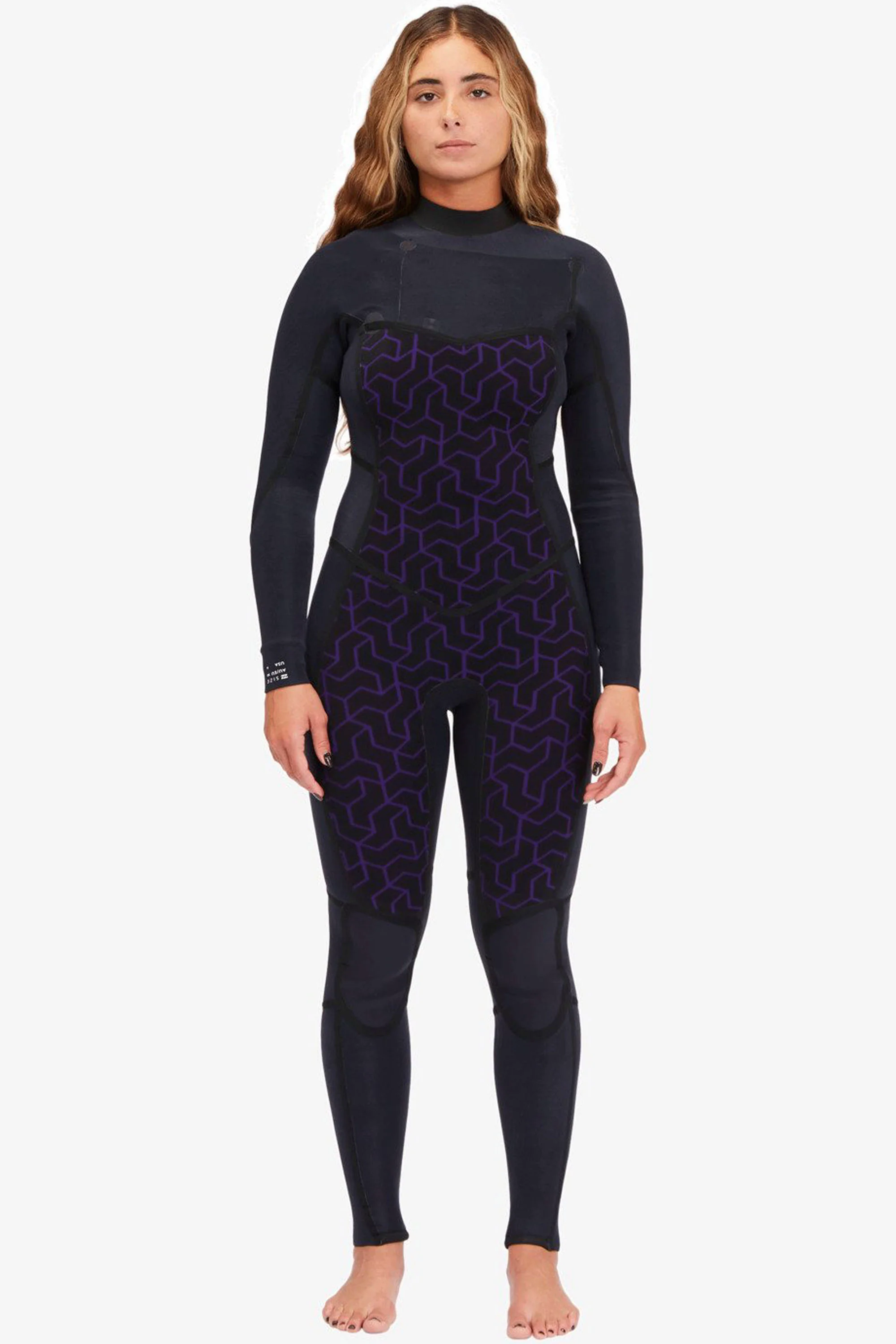 BILLABONG - SYNERGY NATURAL - 4/3MM - Chest zip - BLACK FADE - WOMAN - Image 4