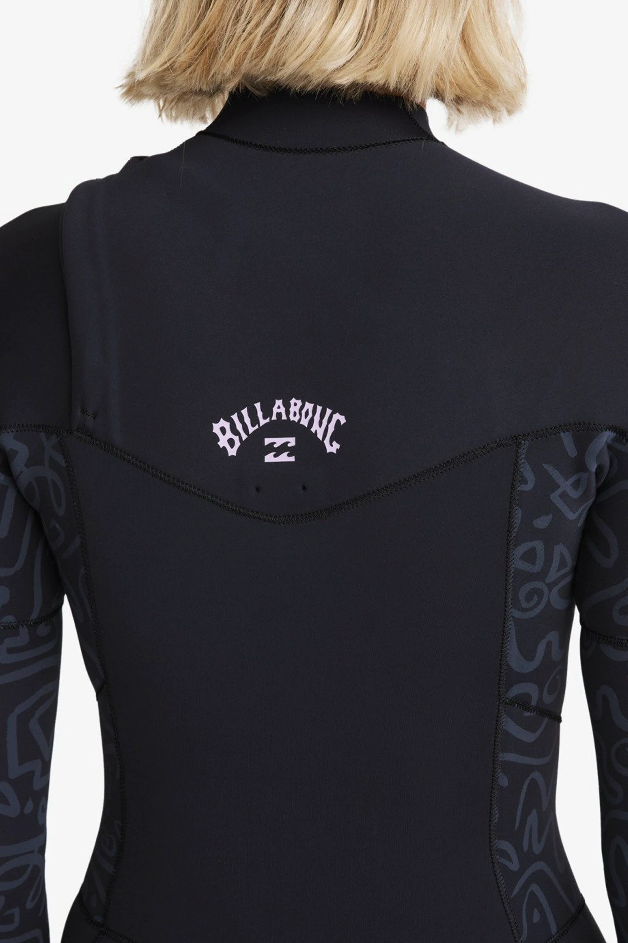 BILLABONG - SYNERGY NATURAL - 4/3MM - Chest zip - BLACK FADE - WOMAN - Image 6