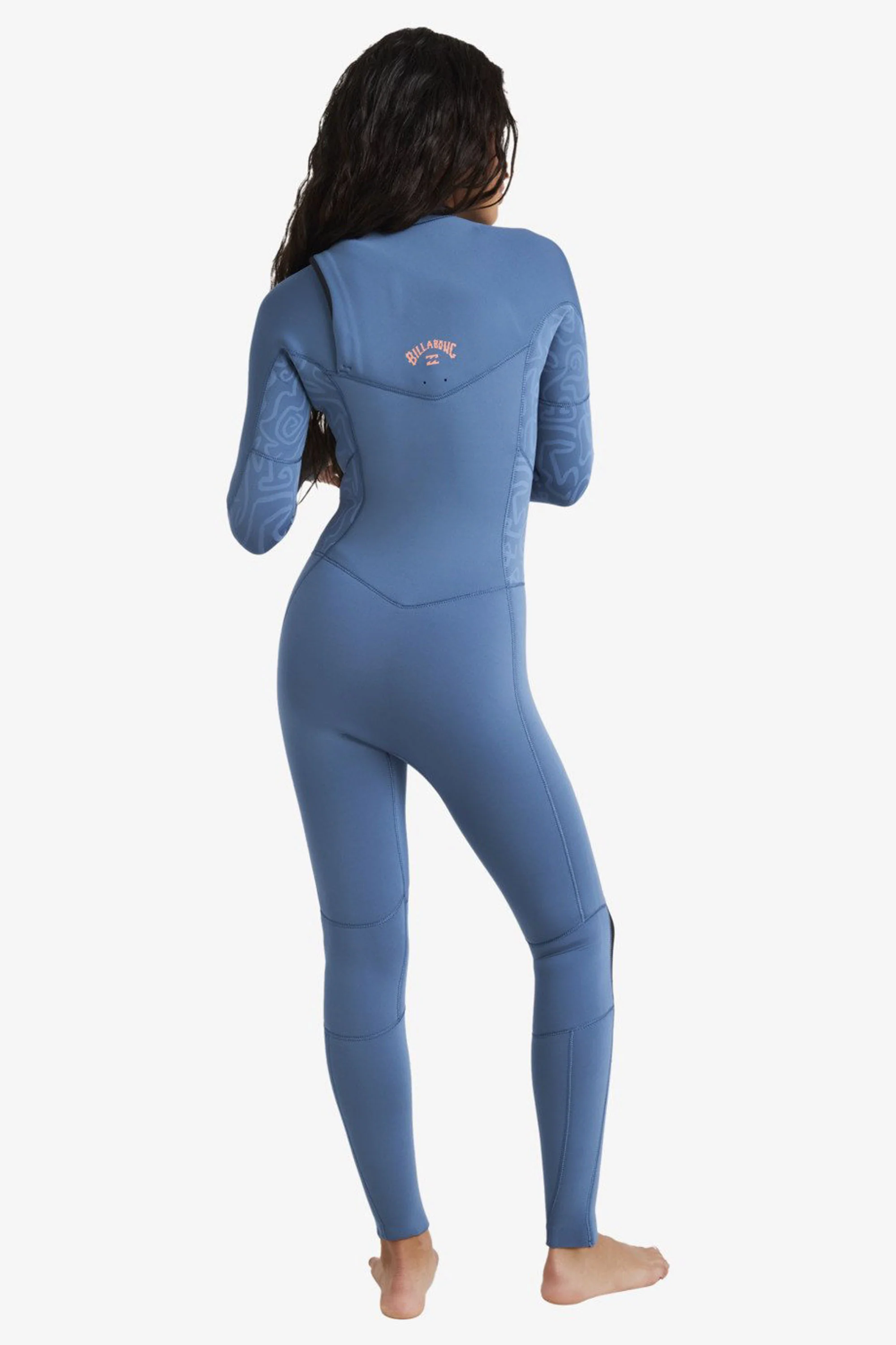 BILLABONG - SYNERGY NATURAL - 4/3mm - Chest zip - TIDAL BLUE - JUNIOR - Image 2