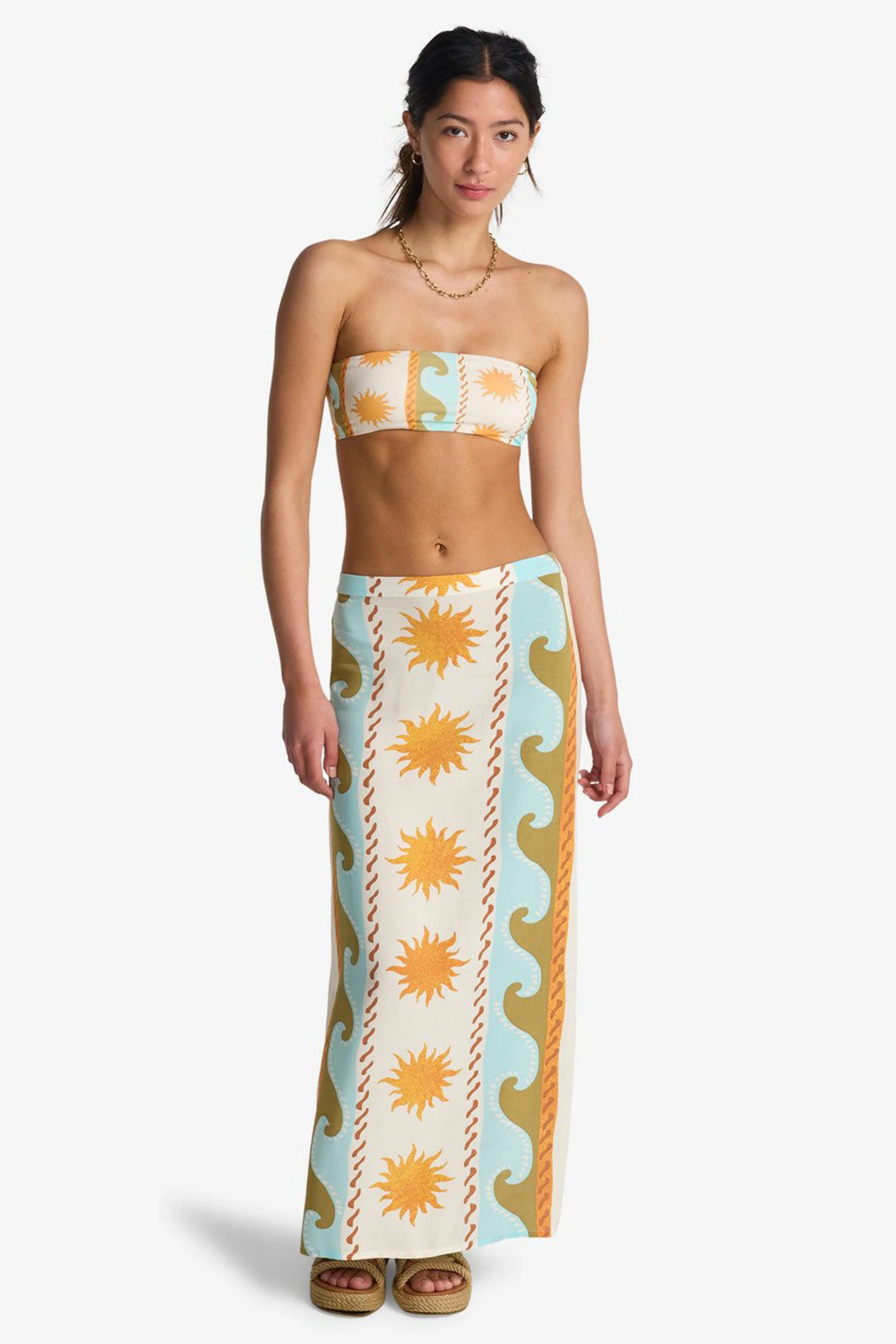 BILLABONG - TIDES CALL MIDI SKIRT