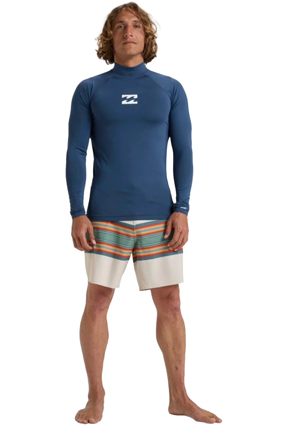 BILLABONG - WAVES ALL DAY - LONG SLEEVE - MIDNIGHT - MAN - Image 3