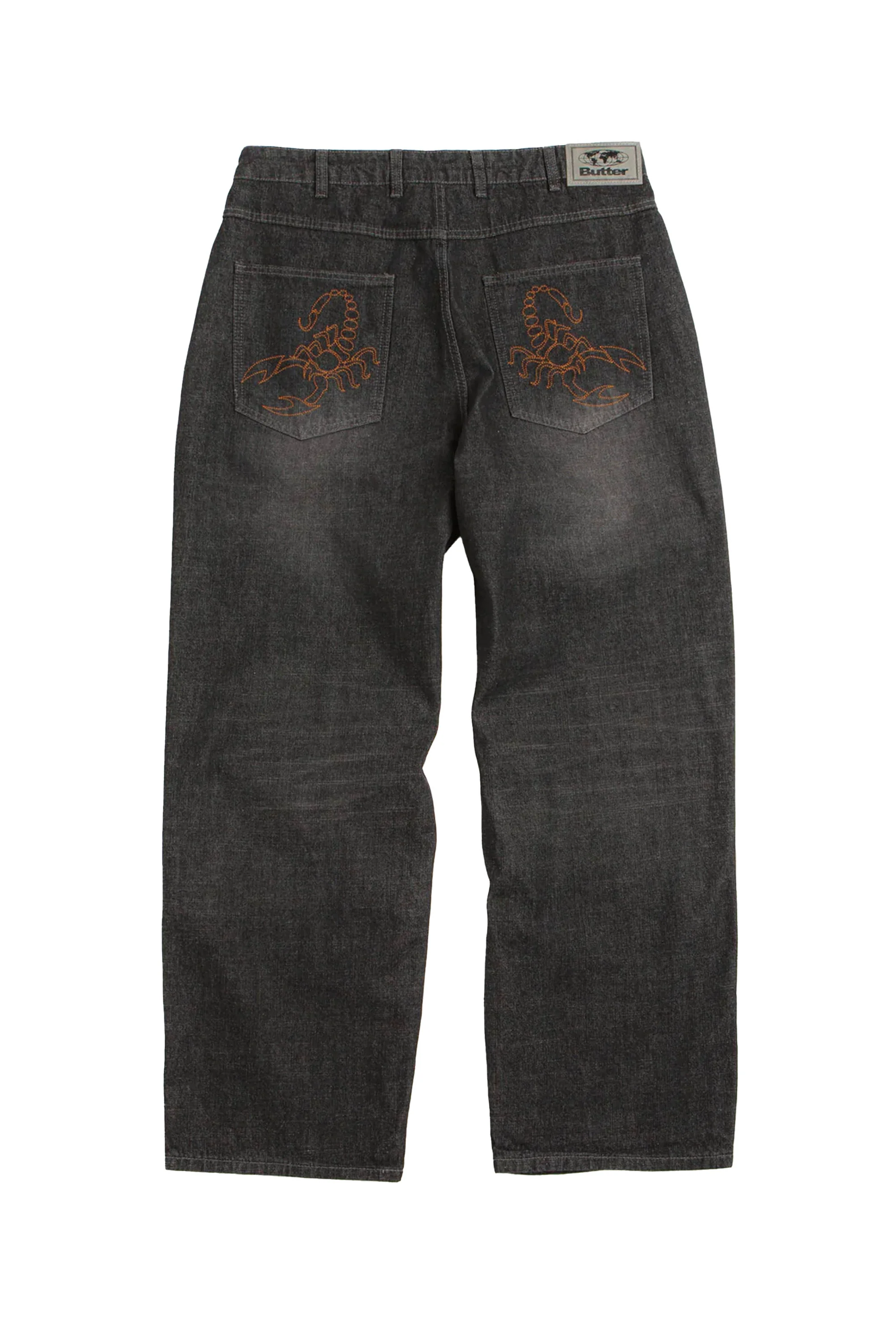 BUTTER - SCORPION STITCH DENIM JEANS - Image 2