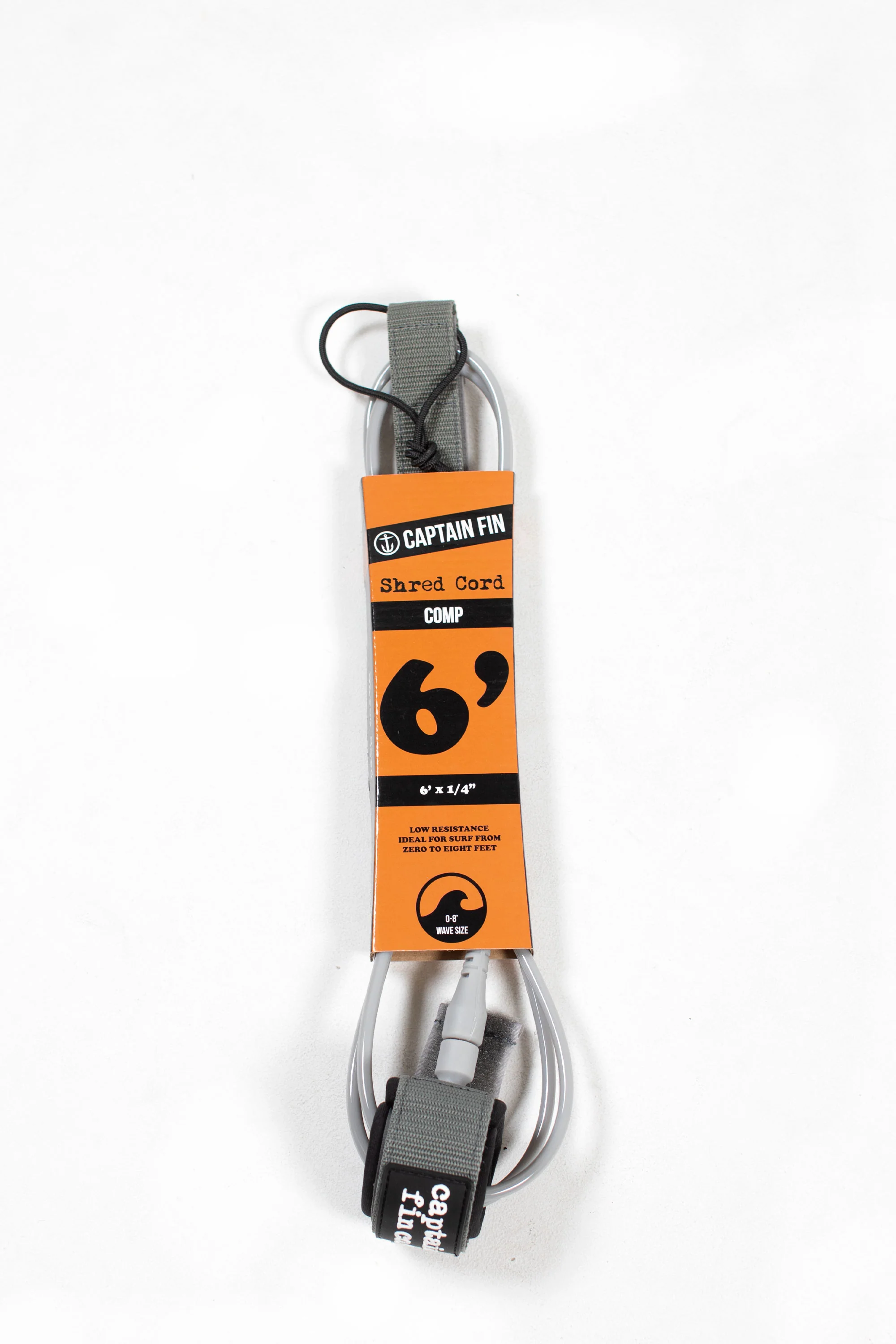 CAPTAIN FIN - CF LEASH SHRED CORD 6 COMP - Grey