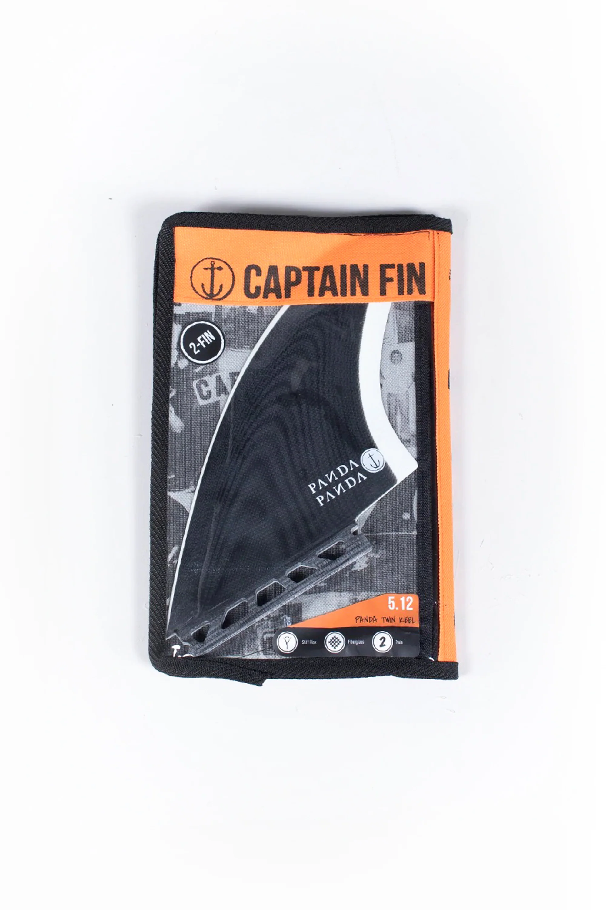 CAPTAIN FIN - PANDA KEEL - 2 FINS - Image 5