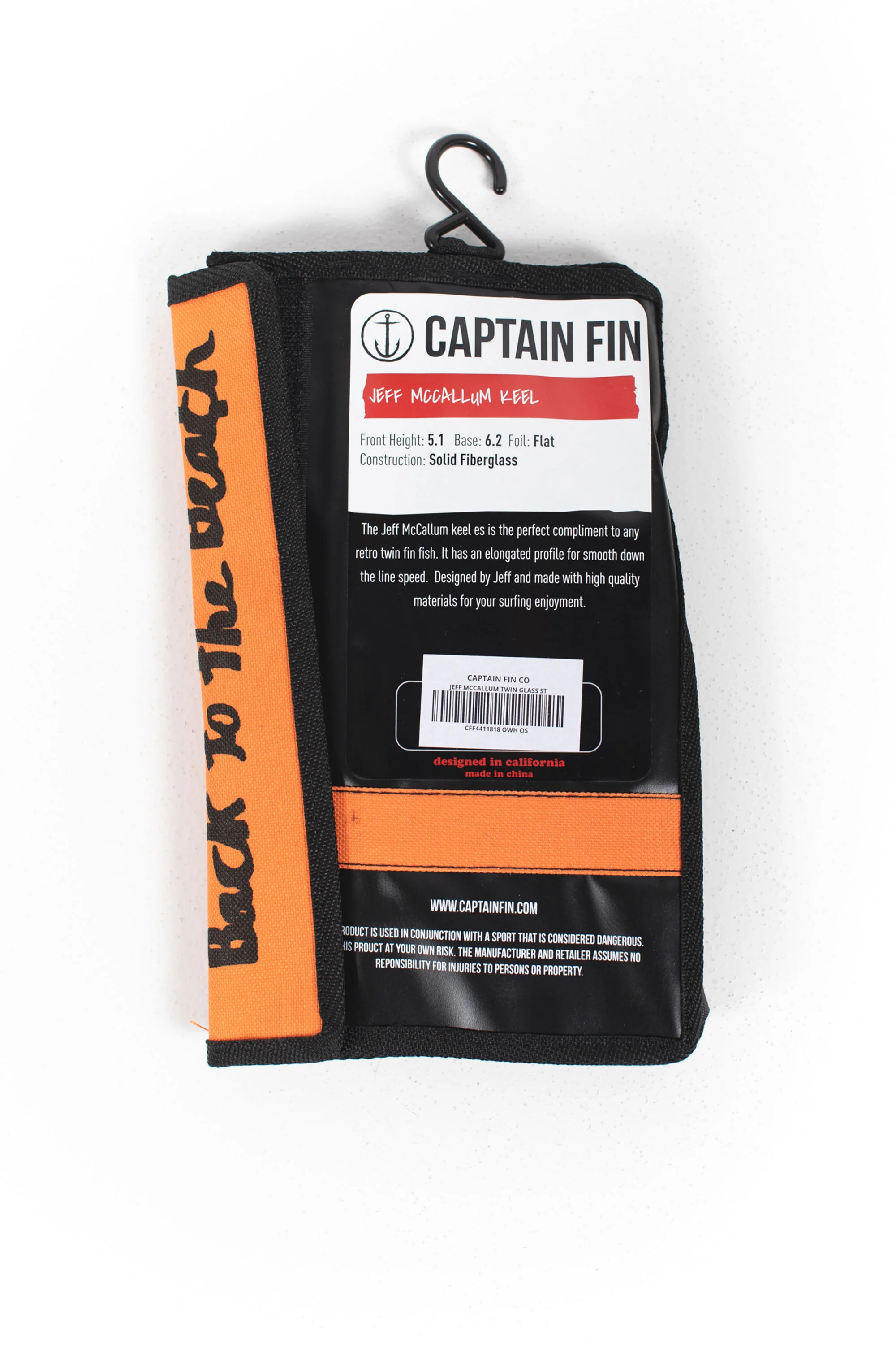 CAPTAIN FIN - Jeff Mccallum - Keel - 2 FINS - Image 5