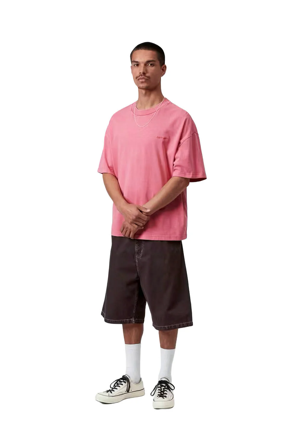 CARHARTT WIP - BENTON T-SHIRT - PRIMROSE GARMENT DYED - Image 3