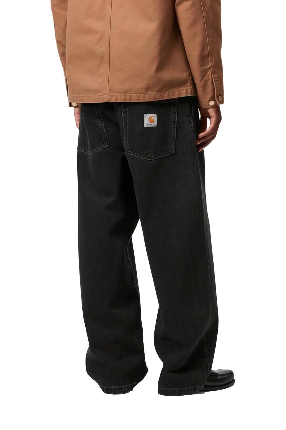 CARHARTT WIP - BRANDON PANT - BLACK STONE WASHED - Image 4