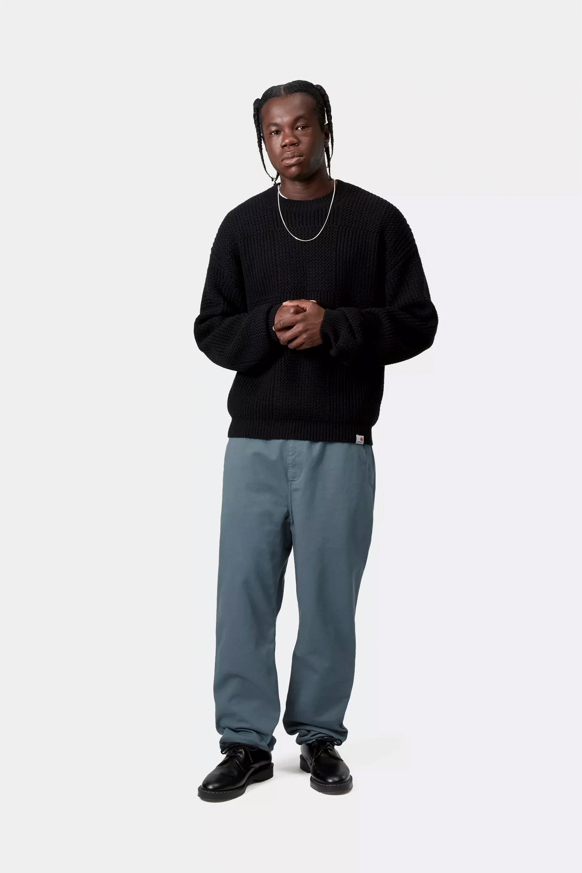 CARHARTT WIP - FLINT PANT - COZY BLUE - Image 4