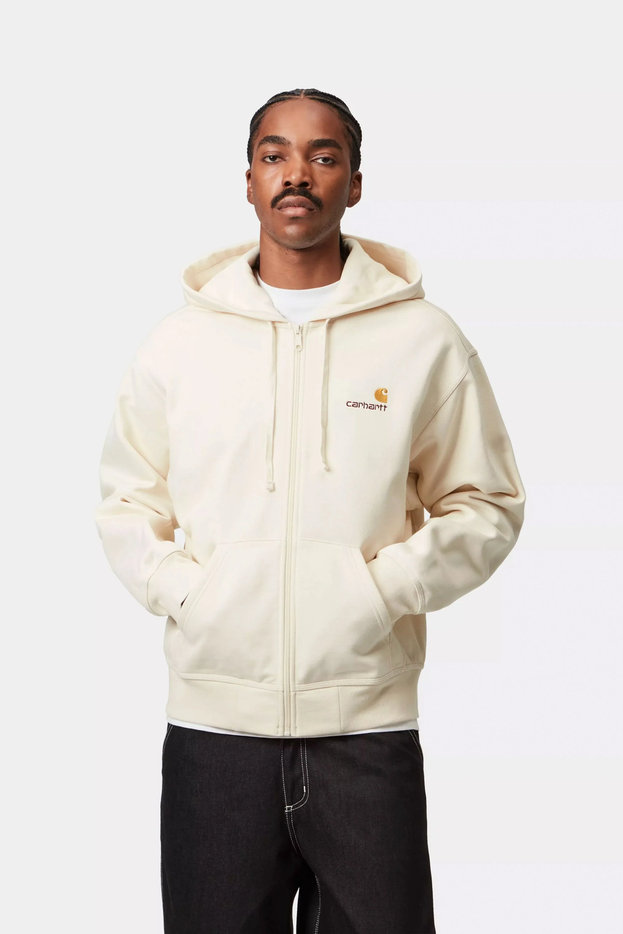 CARHARTT WIP - HOODED AMERICAN SCRIPT JACKET - Image 3