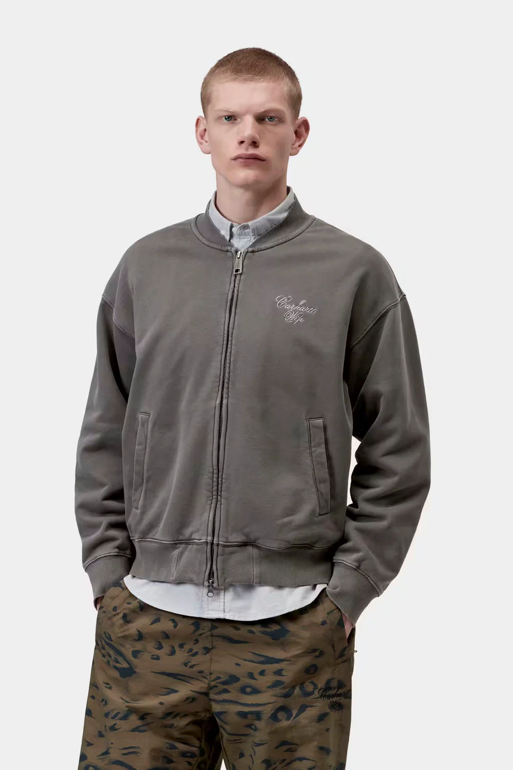 CARHARTT WIP - LONGHAND BOMBER FLEECE - Image 3