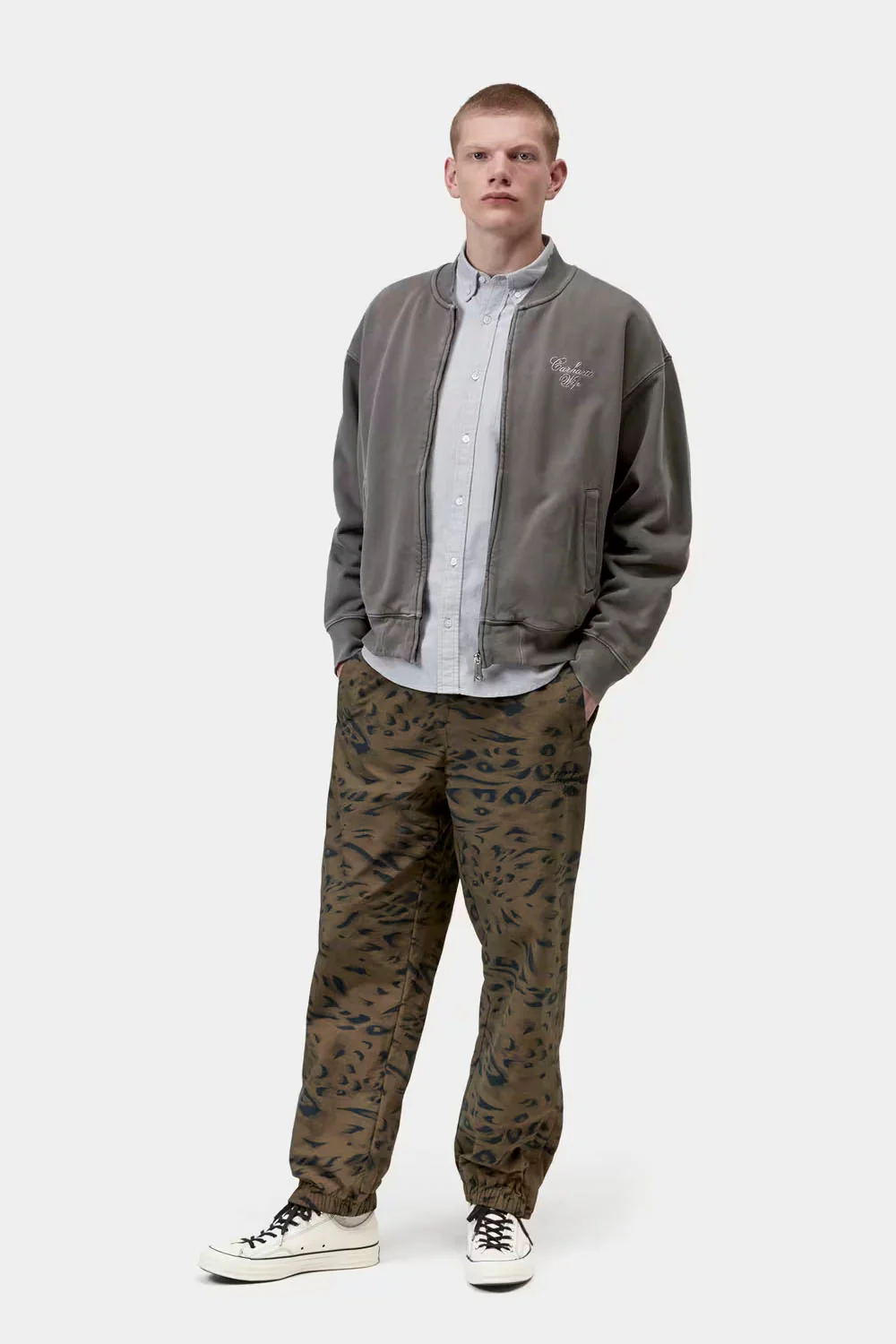 CARHARTT WIP - LONGHAND BOMBER FLEECE - Image 4