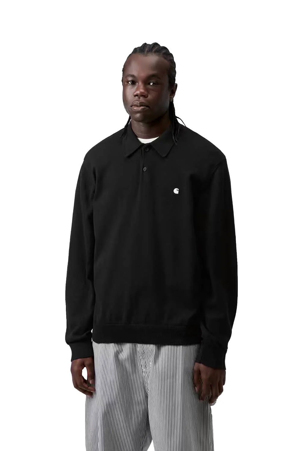 CARHARTT WIP - MADISON POLO - BLACK