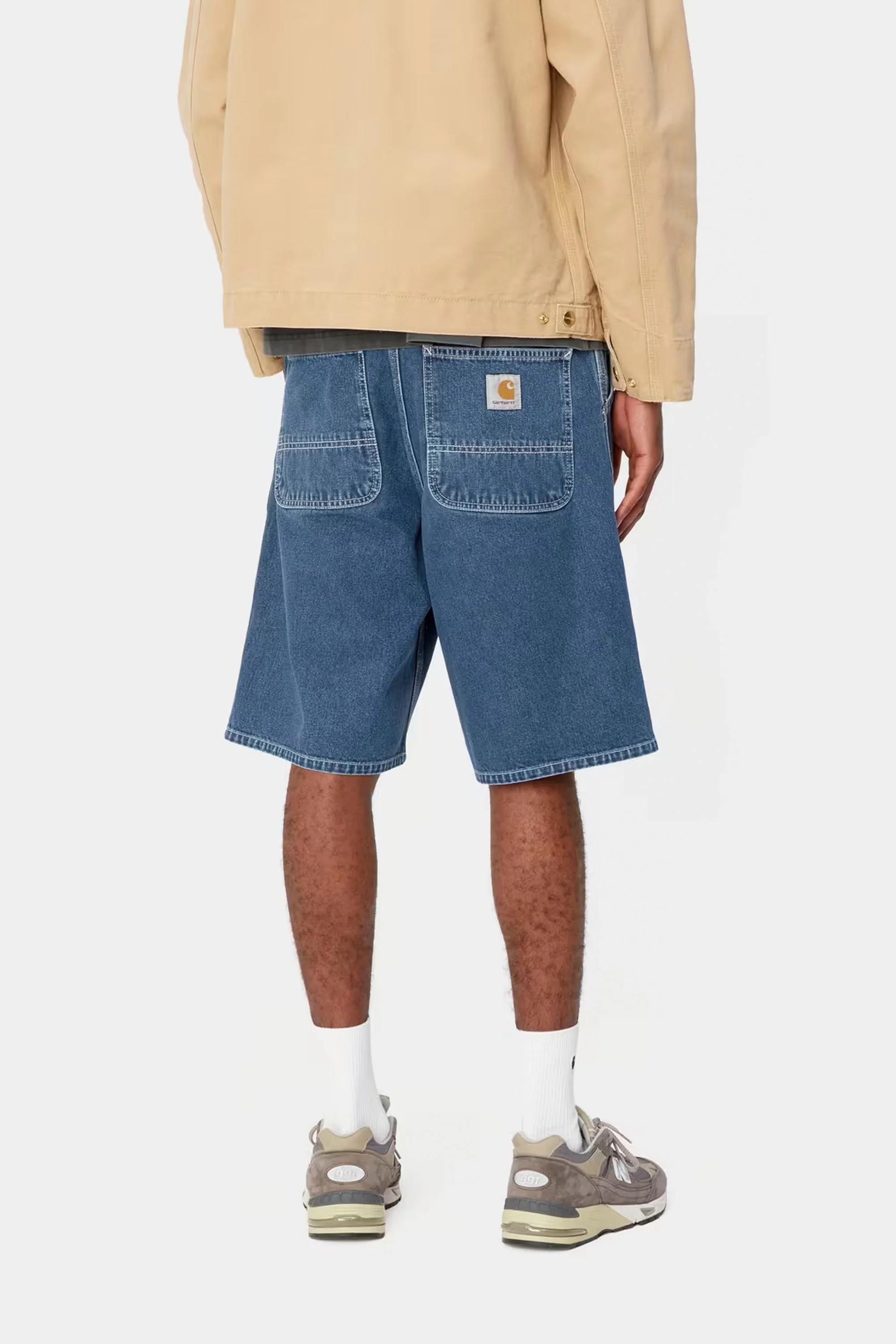 CARHARTT WIP - SIMPLE SHORT - BLUE STONE WASHED - Image 2