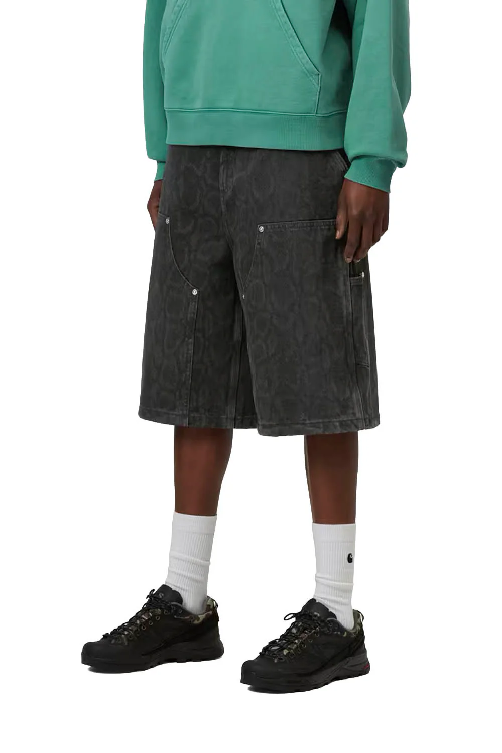 CARHARTT WIP - SNAKE NIXON DOUBLE KNEE SHORT - Image 3