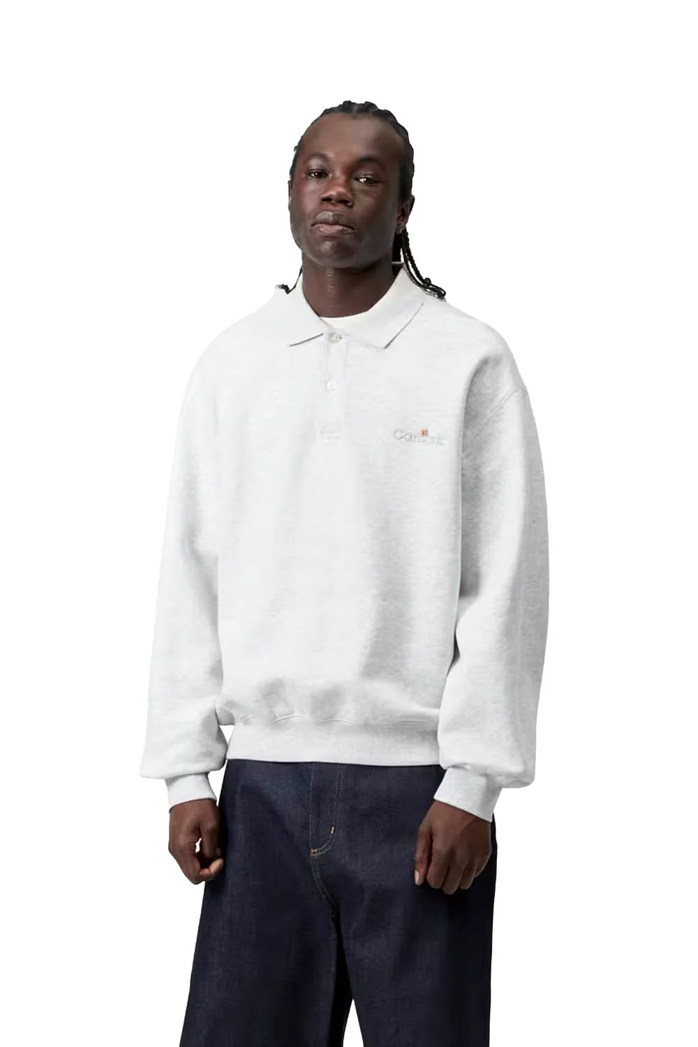 CARHARTT WIP - WIP LABEL POLO SWEATSHIRT