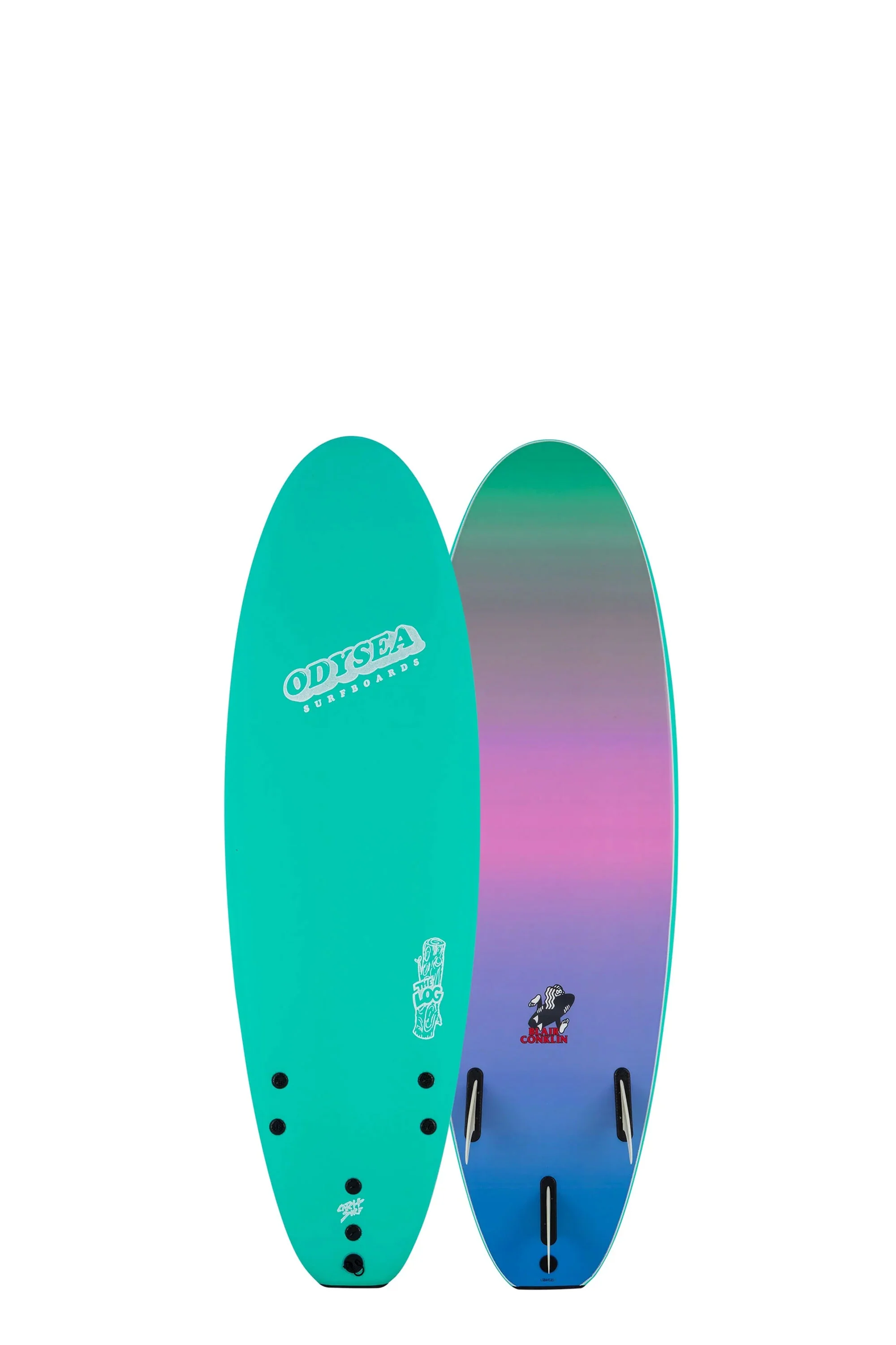 Catch Surf Softboards - ODYSEA LOG - Turquoise - 6'0" x 22" x 3.125" - 57L