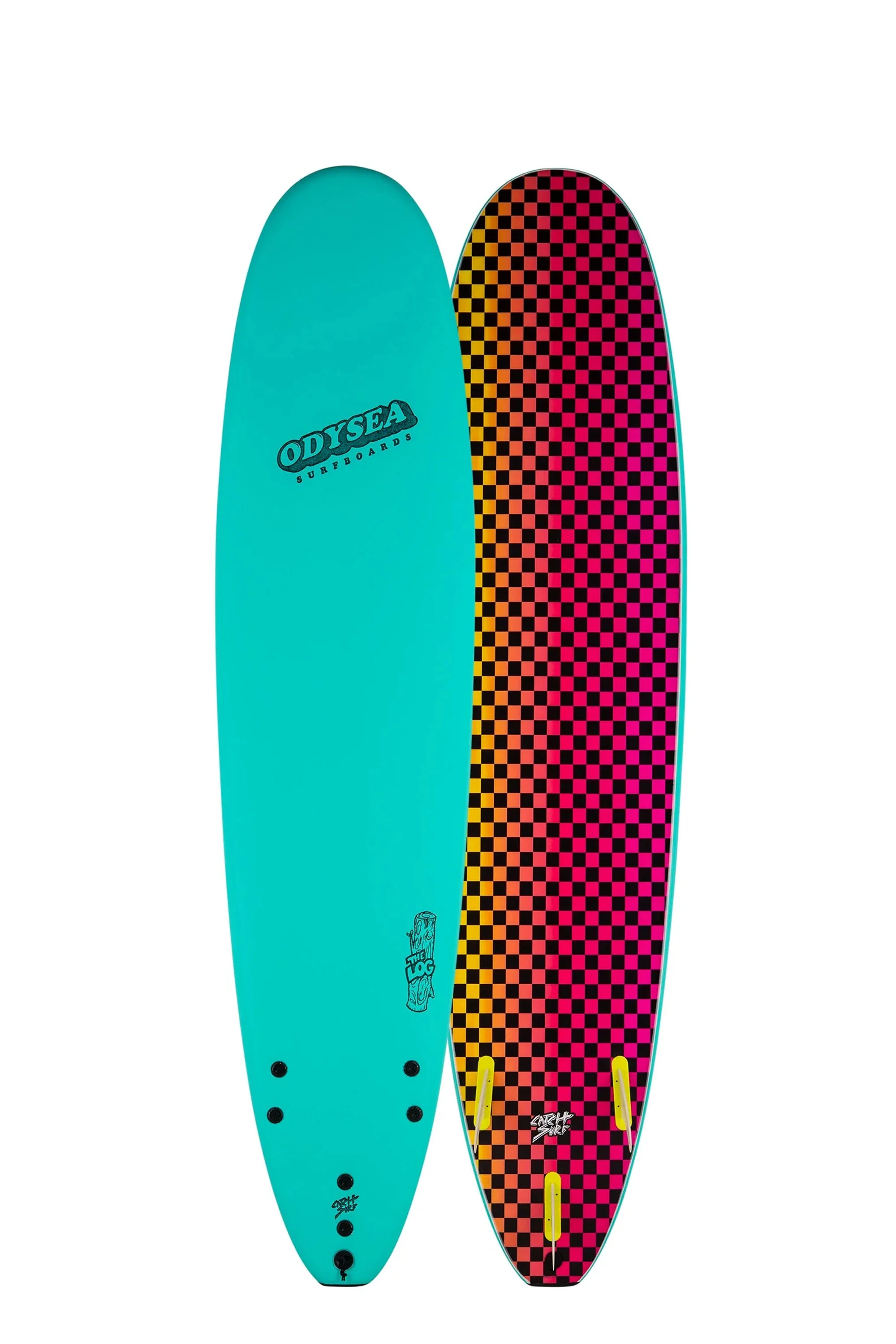 Catch Surf Softboards - ODYSEA LOG - Turquoise - 8'0" x 23.0" x 3.375" - 86L