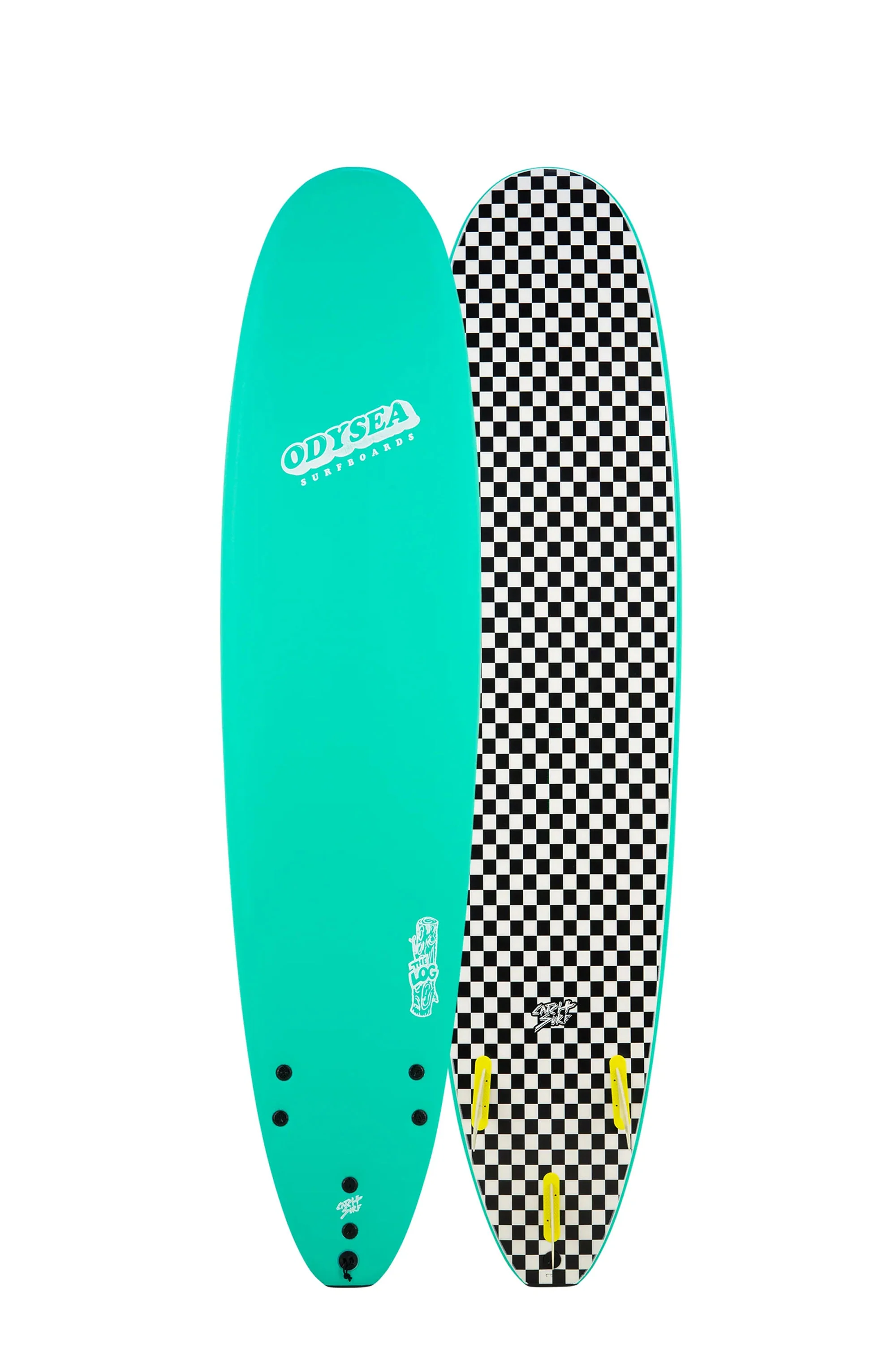 Catch Surf Softboards - ODYSEA LOG - Turquoise - 8'0" x 23.0" x 3.375" - 86L