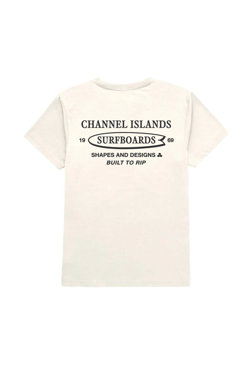 CHANNEL ISLANDS - RETRO SURF TEE - RAW - Image 2